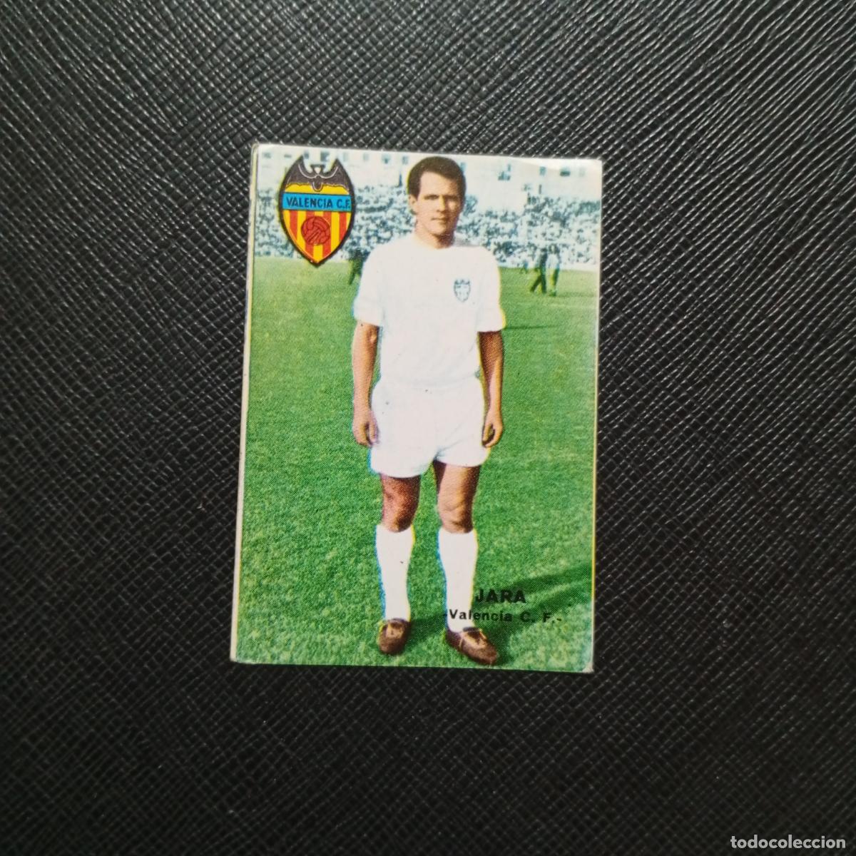 Cromos de f&uacute;tbol: JARA VALENCIA FHER 1967 1968 CROMO FUTBOL 67 68 LIGA - SIN PEGAR - A45 PG52