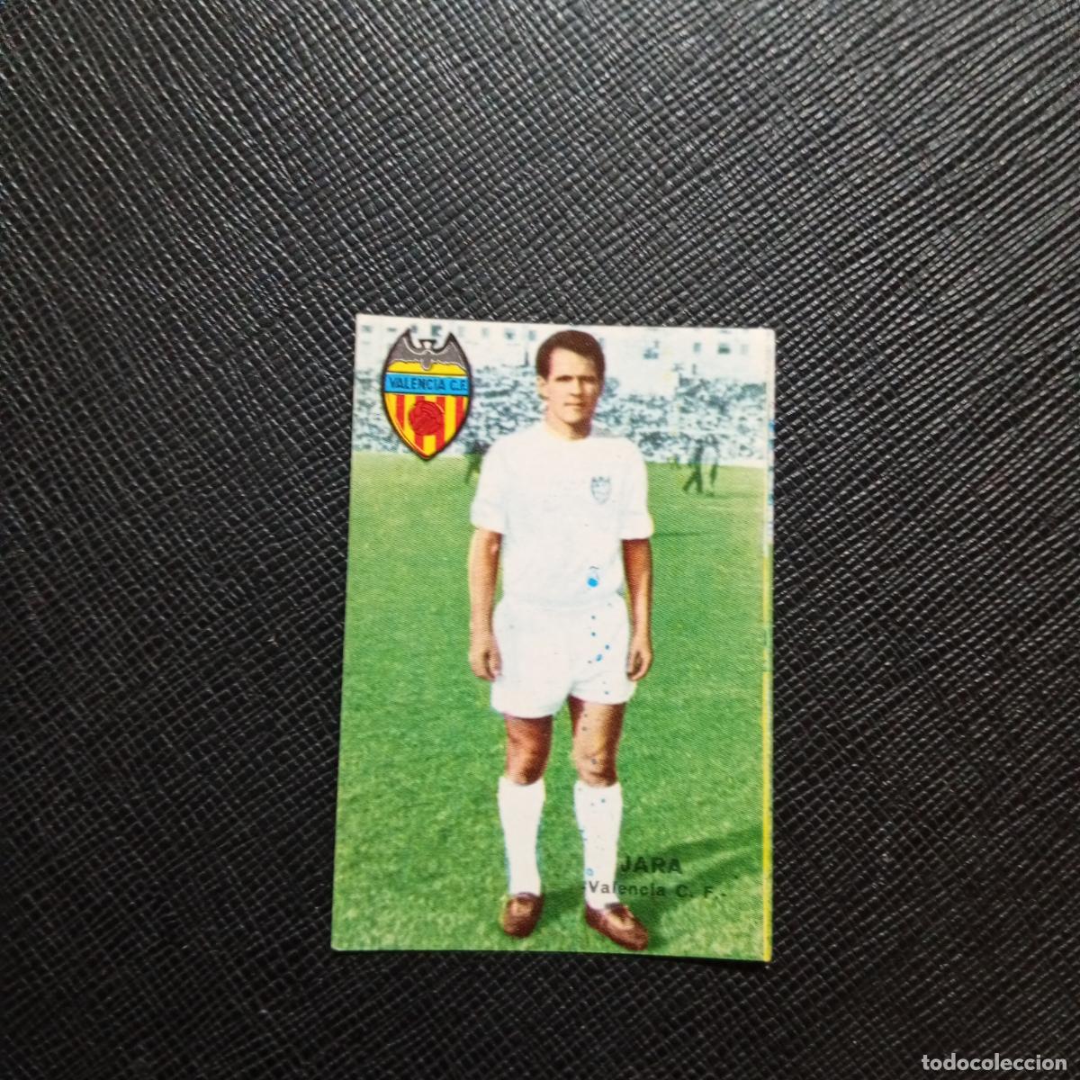 Cromos de f&uacute;tbol: JARA VALENCIA FHER 1967 1968 CROMO FUTBOL 67 68 LIGA - SIN PEGAR - A45 PG55