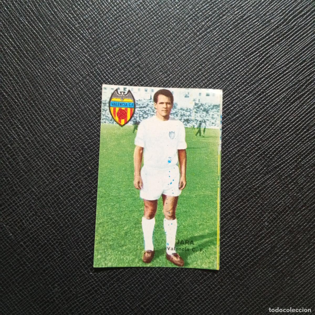Cromos de f&uacute;tbol: JARA VALENCIA FHER 1967 1968 CROMO FUTBOL 67 68 LIGA - SIN PEGAR - A194 PG1