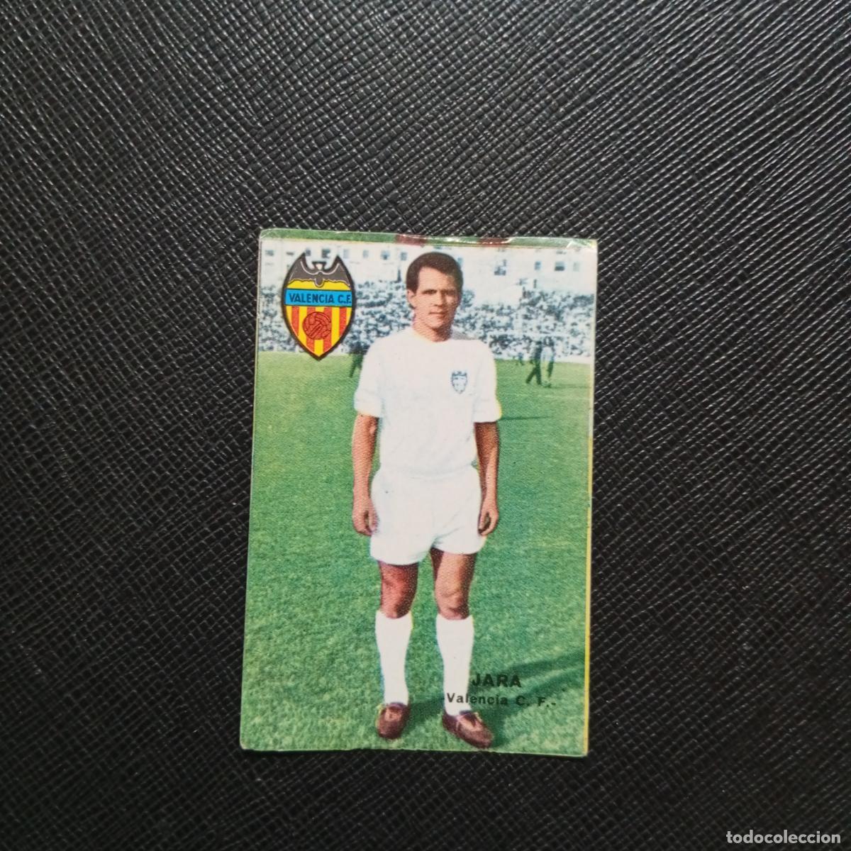 Cromos de f&uacute;tbol: JARA VALENCIA FHER 1967 1968 CROMO FUTBOL 67 68 LIGA - SIN PEGAR - A194 PG1 B