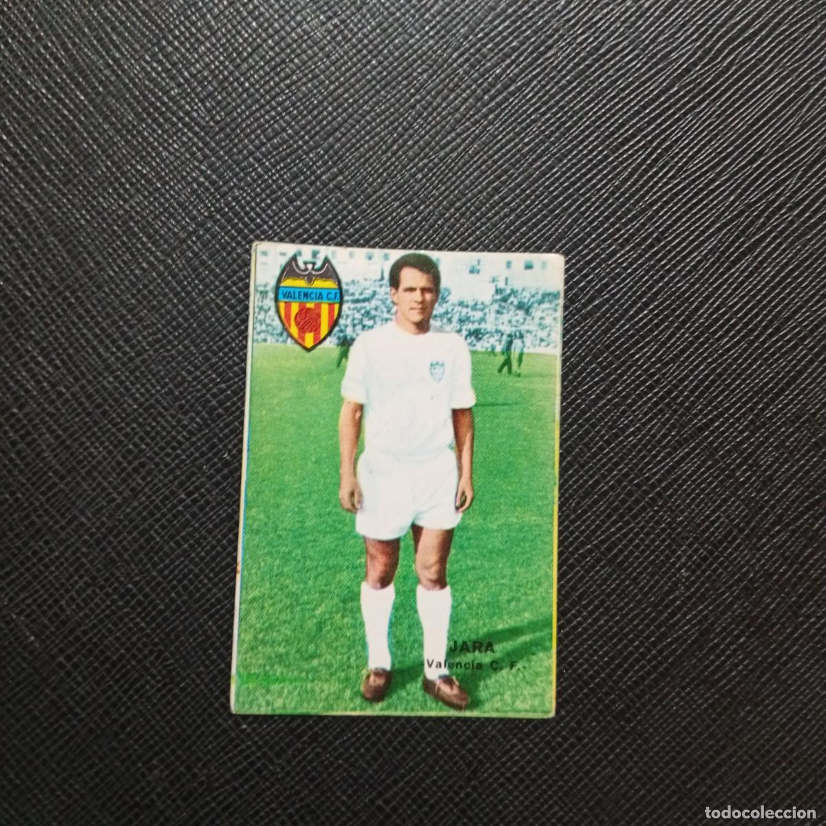 Cromos de f&uacute;tbol: JARA VALENCIA FHER 1967 1968 CROMO FUTBOL 67 68 LIGA - SIN PEGAR - A194 PG2