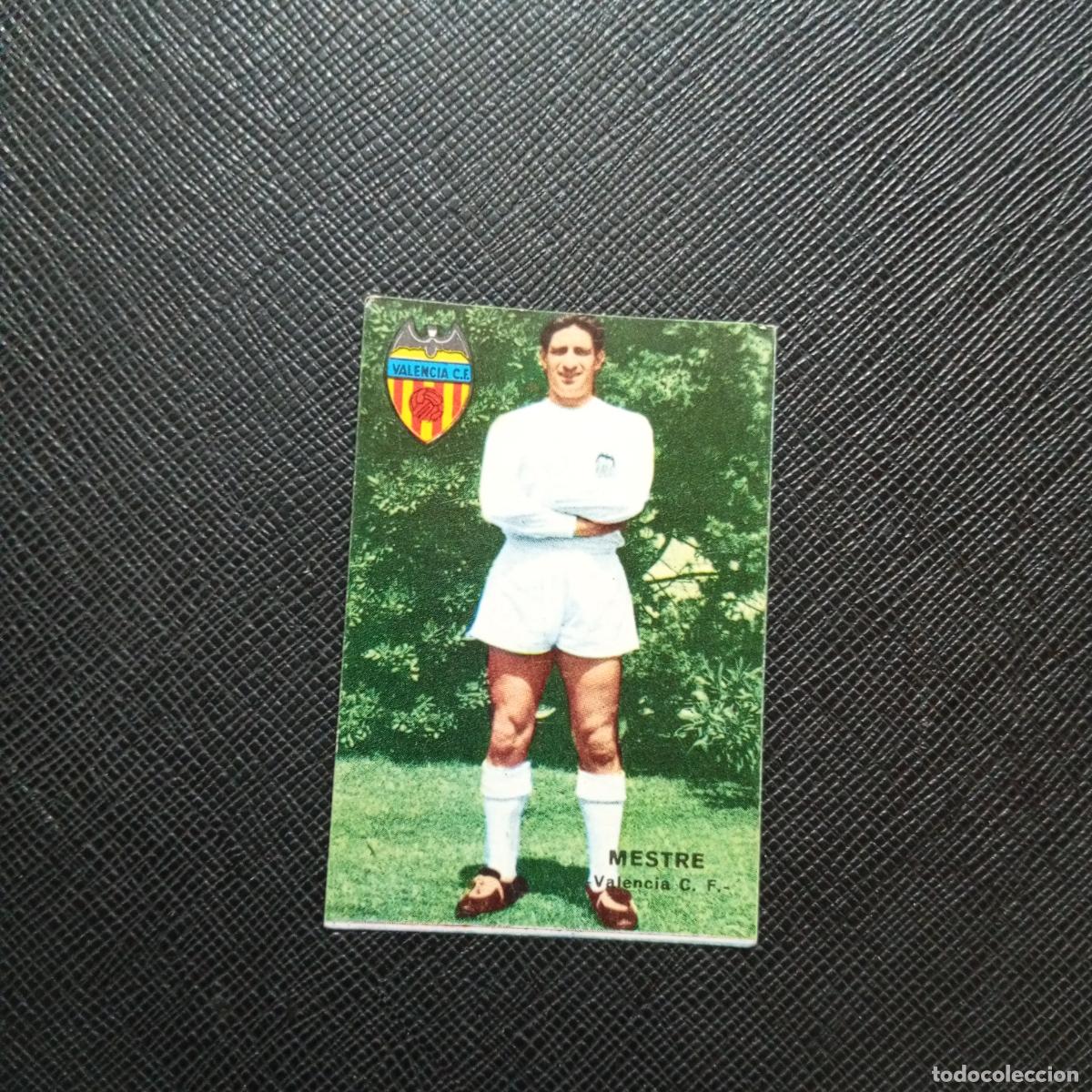 Cromos de f&uacute;tbol: MESTRE VALENCIA FHER 1967 1968 CROMO FUTBOL 67 68 LIGA - SIN PEGAR - A194 PG3
