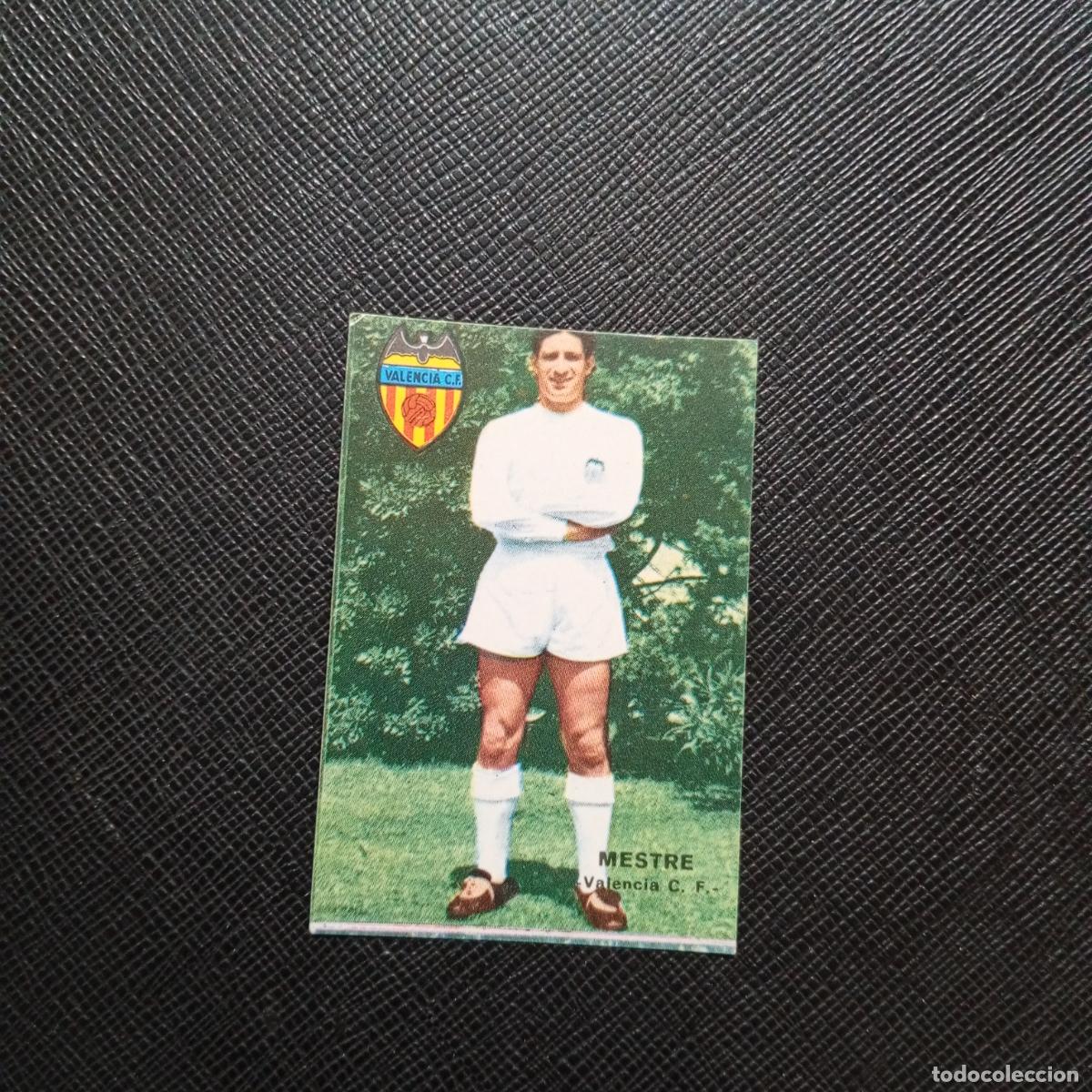 Cromos de f&uacute;tbol: MESTRE VALENCIA FHER 1967 1968 CROMO FUTBOL 67 68 LIGA - SIN PEGAR - A194 PG3 B