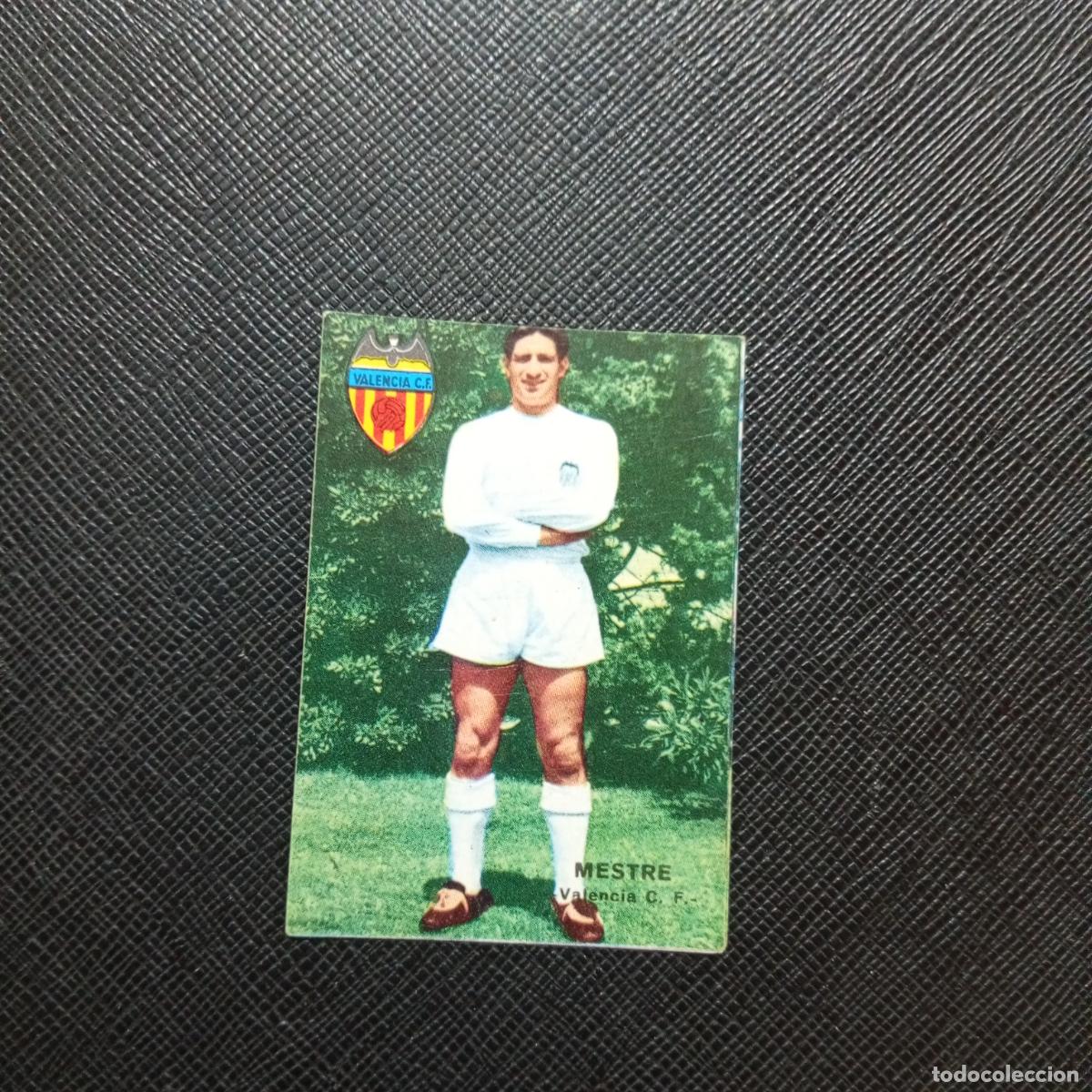 Cromos de f&uacute;tbol: MESTRE VALENCIA FHER 1967 1968 CROMO FUTBOL 67 68 LIGA - SIN PEGAR - A194 PG4