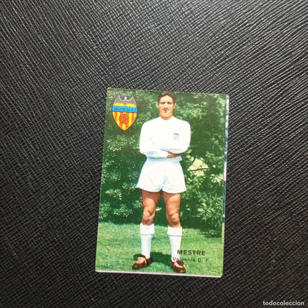 Cromos de f&uacute;tbol: MESTRE VALENCIA FHER 1967 1968 CROMO FUTBOL 67 68 LIGA - SIN PEGAR - A194 PG4 B