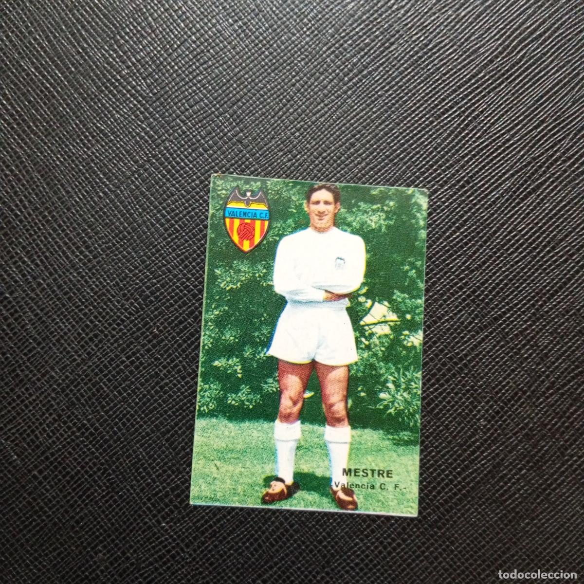 Cromos de f&uacute;tbol: MESTRE VALENCIA FHER 1967 1968 CROMO FUTBOL 67 68 LIGA - SIN PEGAR - A194 PG5