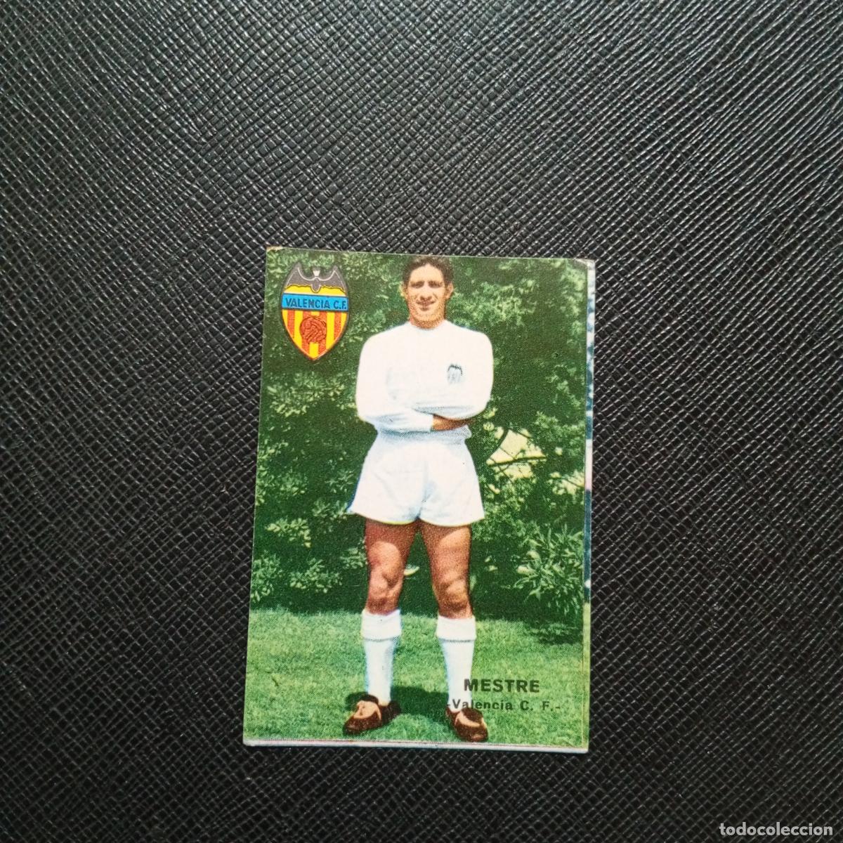 Cromos de f&uacute;tbol: MESTRE VALENCIA FHER 1967 1968 CROMO FUTBOL 67 68 LIGA - SIN PEGAR - A194 PG5 B