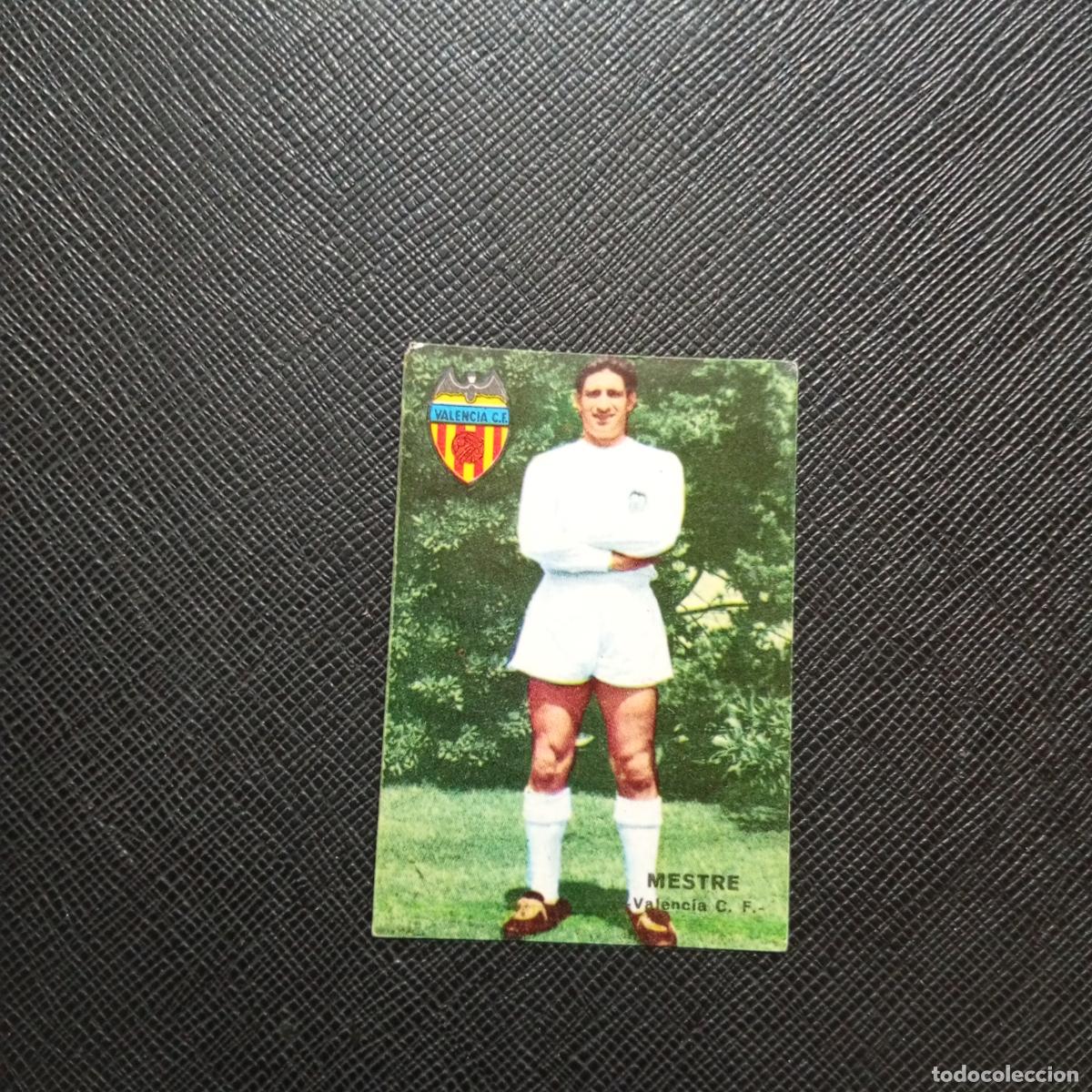 Cromos de f&uacute;tbol: MESTRE VALENCIA FHER 1967 1968 CROMO FUTBOL 67 68 LIGA - SIN PEGAR - A194 PG6
