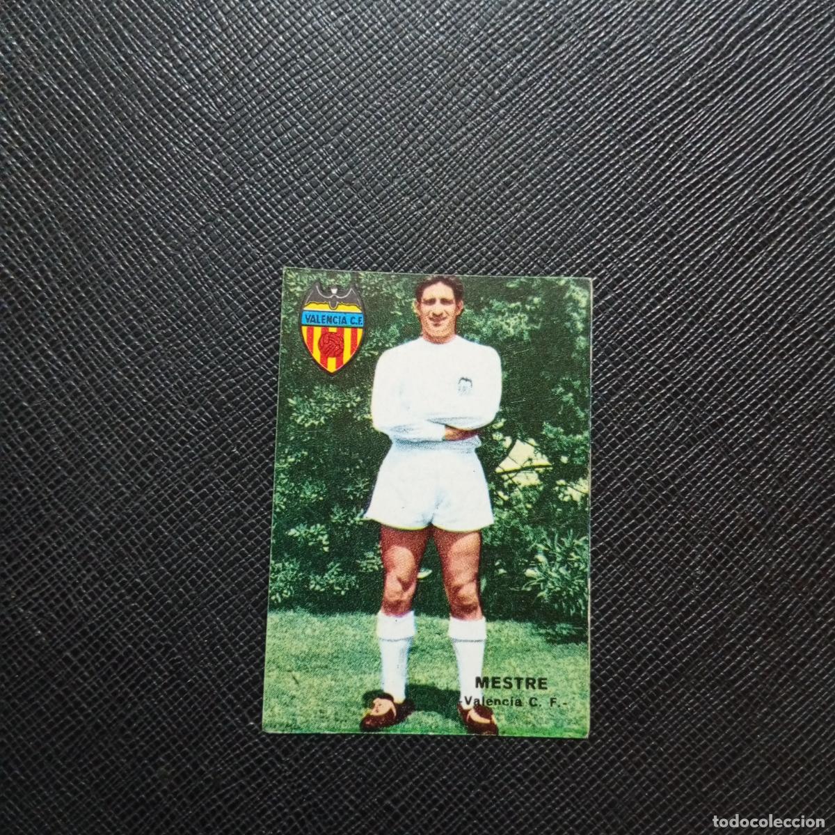 Cromos de f&uacute;tbol: MESTRE VALENCIA FHER 1967 1968 CROMO FUTBOL 67 68 LIGA - SIN PEGAR - A194 PG6 B