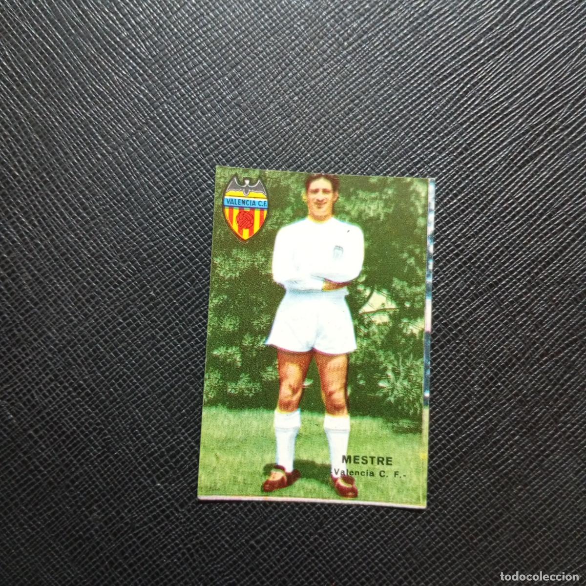 Cromos de f&uacute;tbol: MESTRE VALENCIA FHER 1967 1968 CROMO FUTBOL 67 68 LIGA - SIN PEGAR - A194 PG7 B