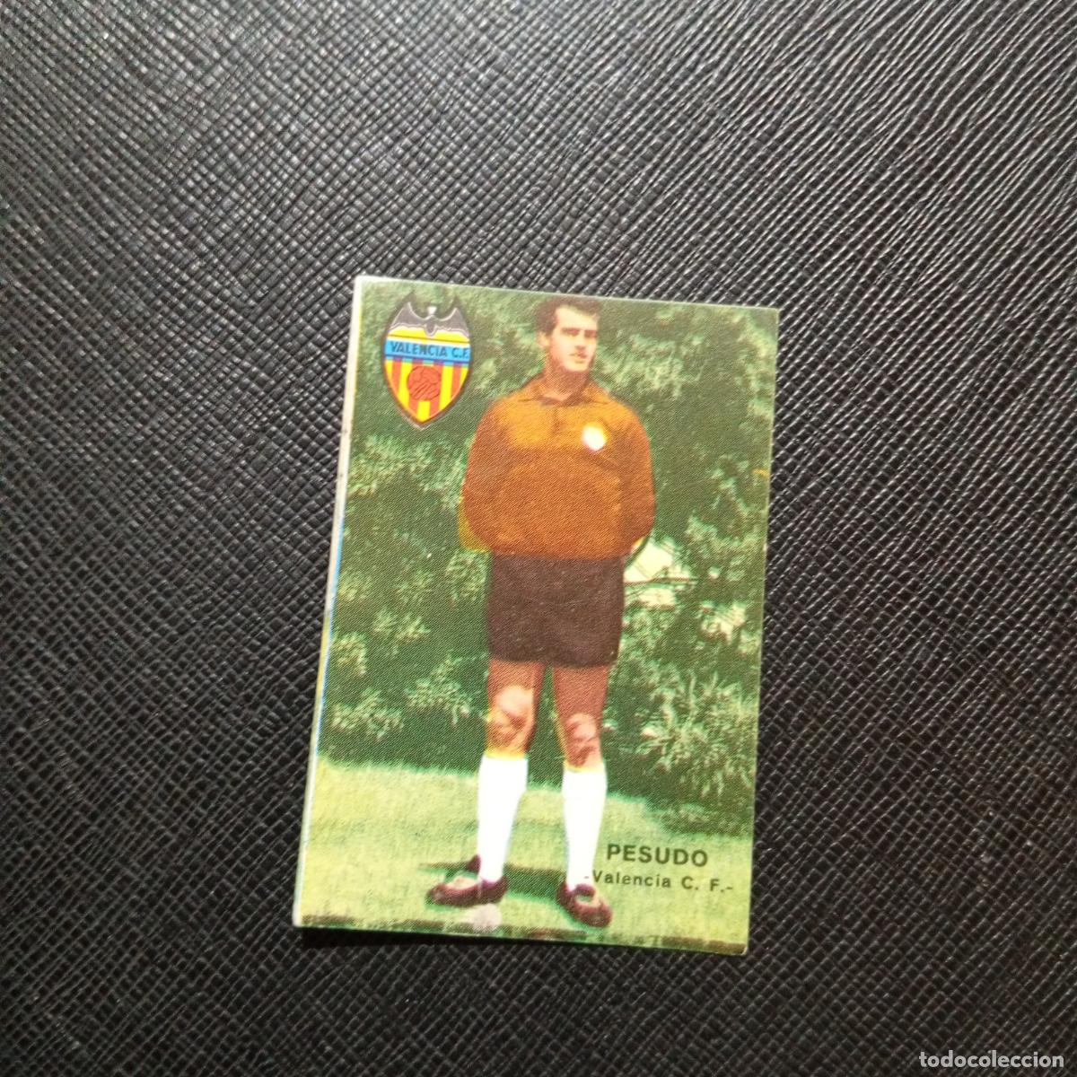 Cromos de f&uacute;tbol: PESUDO VALENCIA FHER 1967 1968 CROMO FUTBOL 67 68 LIGA - SIN PEGAR - A194 PG5