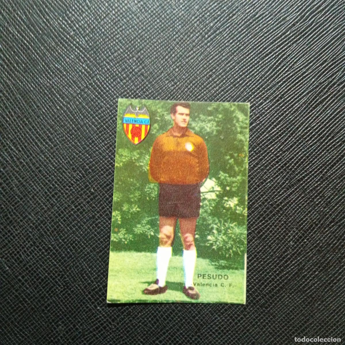 Cromos de f&uacute;tbol: PESUDO VALENCIA FHER 1967 1968 CROMO FUTBOL 67 68 LIGA - SIN PEGAR - A194 PG5 B