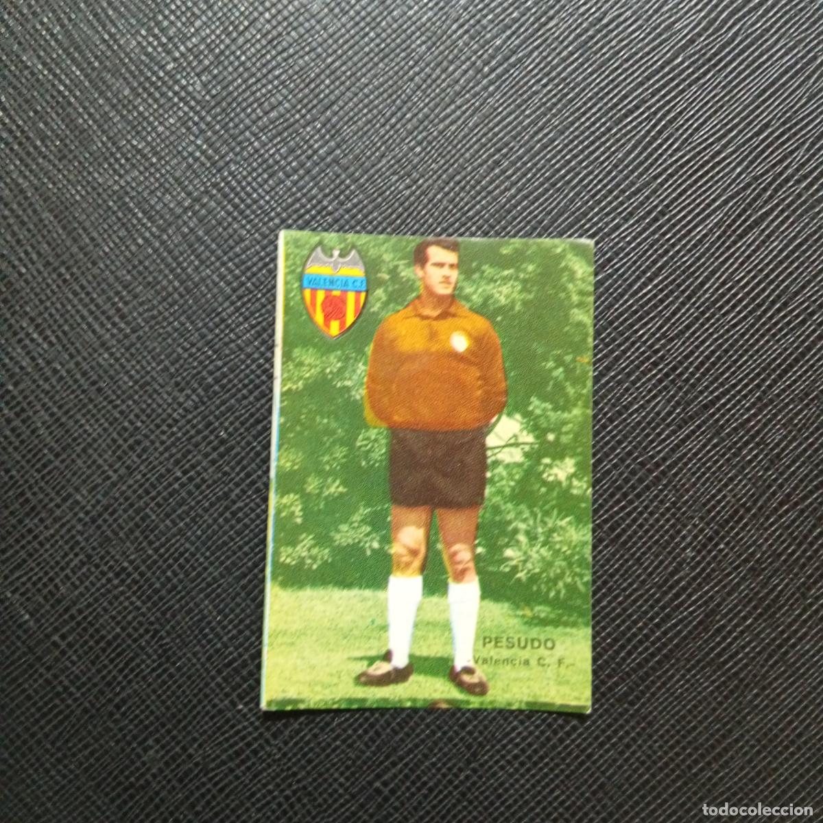 Cromos de f&uacute;tbol: PESUDO VALENCIA FHER 1967 1968 CROMO FUTBOL 67 68 LIGA - SIN PEGAR - A194 PG6