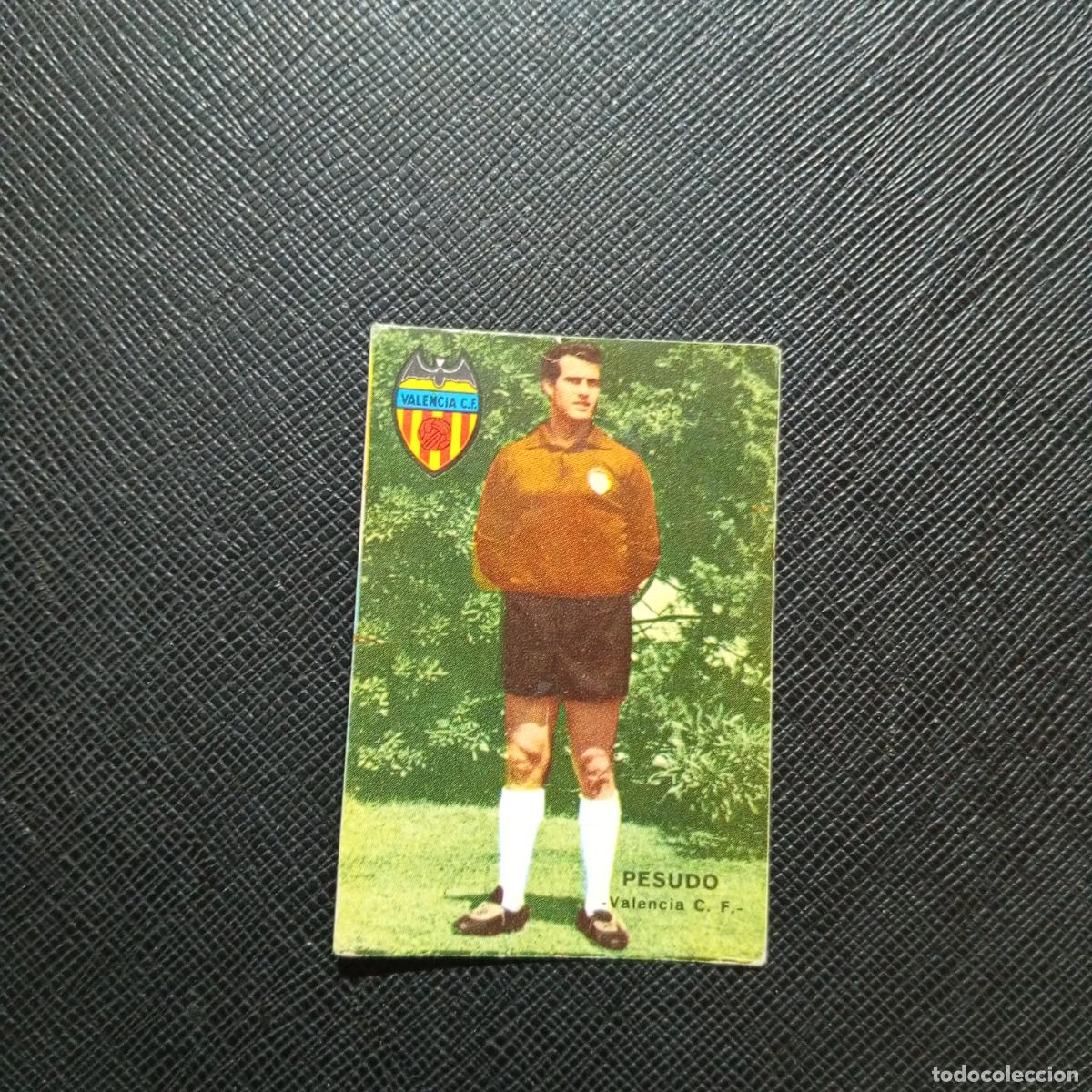 Cromos de f&uacute;tbol: PESUDO VALENCIA FHER 1967 1968 CROMO FUTBOL 67 68 LIGA - SIN PEGAR - A194 PG6 B