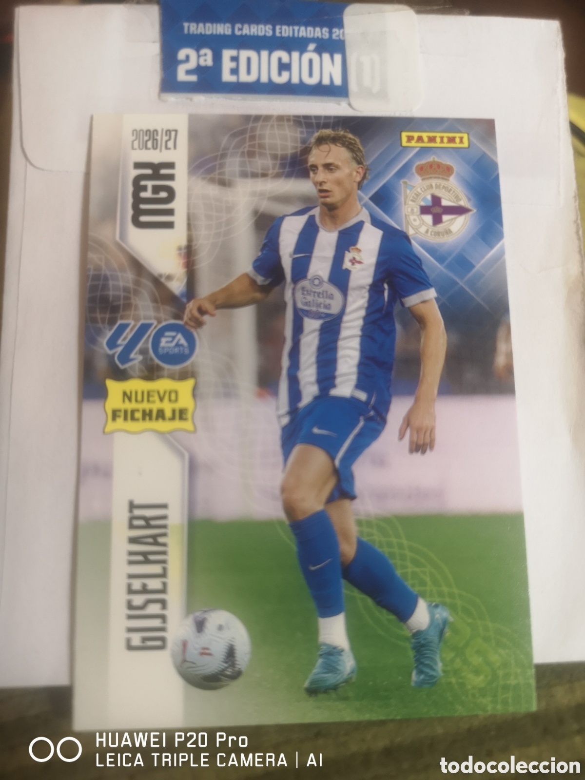 Cromos de f&uacute;tbol: MEGACRACKS 2026 2027 2026 27 GIJSELHART NUEVO FICHAJE 463 - DEPORTIVO DE LA CORU&Ntilde;A
