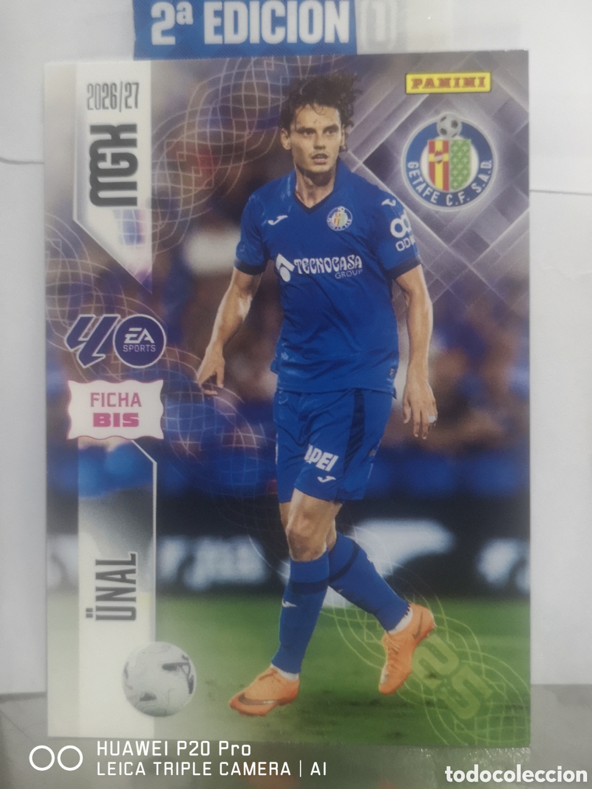Cromos de f&uacute;tbol: MEGACRACKS 2026 2027 2026 27 UNAL 196 BIS - GETAFE