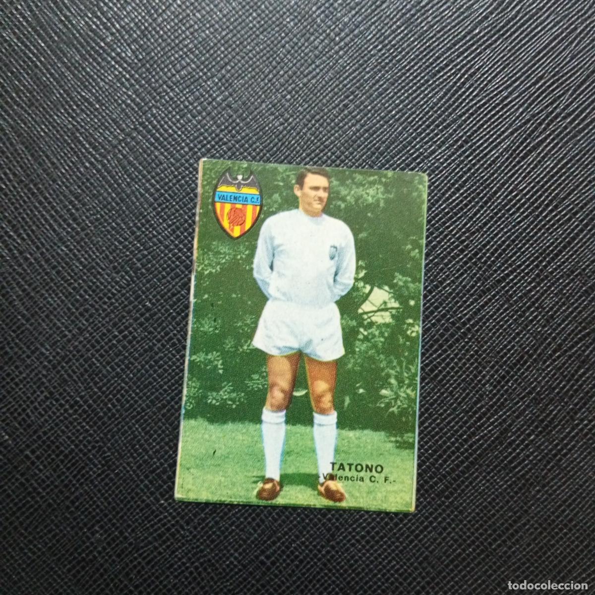 Cromos de f&uacute;tbol: SOL VALENCIA FHER 1967 1968 CROMO FUTBOL 67 68 LIGA - SIN PEGAR - A194 PG12