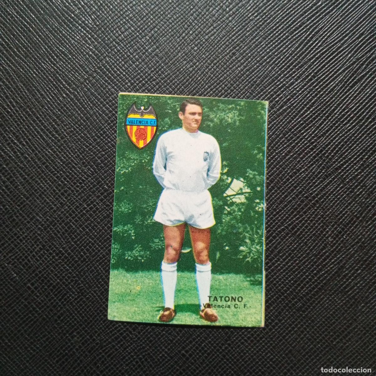 Football Stickers: TATONO VALENCIA FHER 1967 1968 CROMO FUTBOL 67 68 LIGA - SIN PEGAR - A194 PG12 B