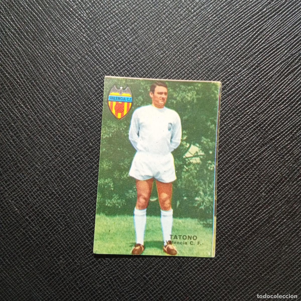 Football Stickers: TATONO VALENCIA FHER 1967 1968 CROMO FUTBOL 67 68 LIGA - SIN PEGAR - A194 PG13