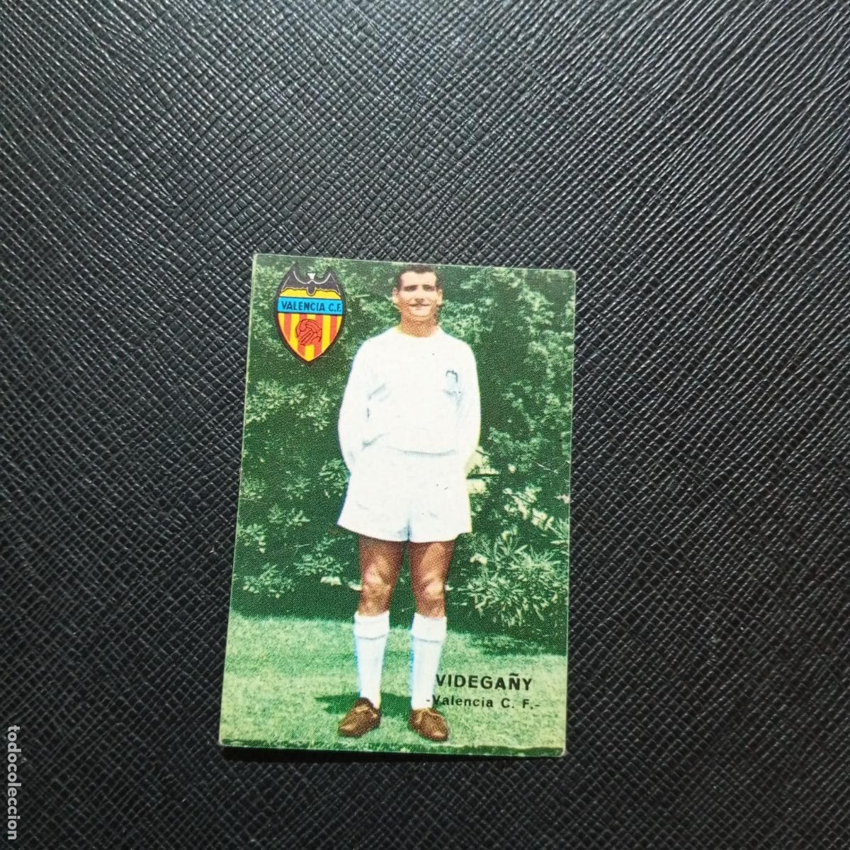 Cromos de f&uacute;tbol: VIDEGA&Ntilde;Y VALENCIA FHER 1967 1968 CROMO FUTBOL 67 68 LIGA - SIN PEGAR - A194 PG18 B
