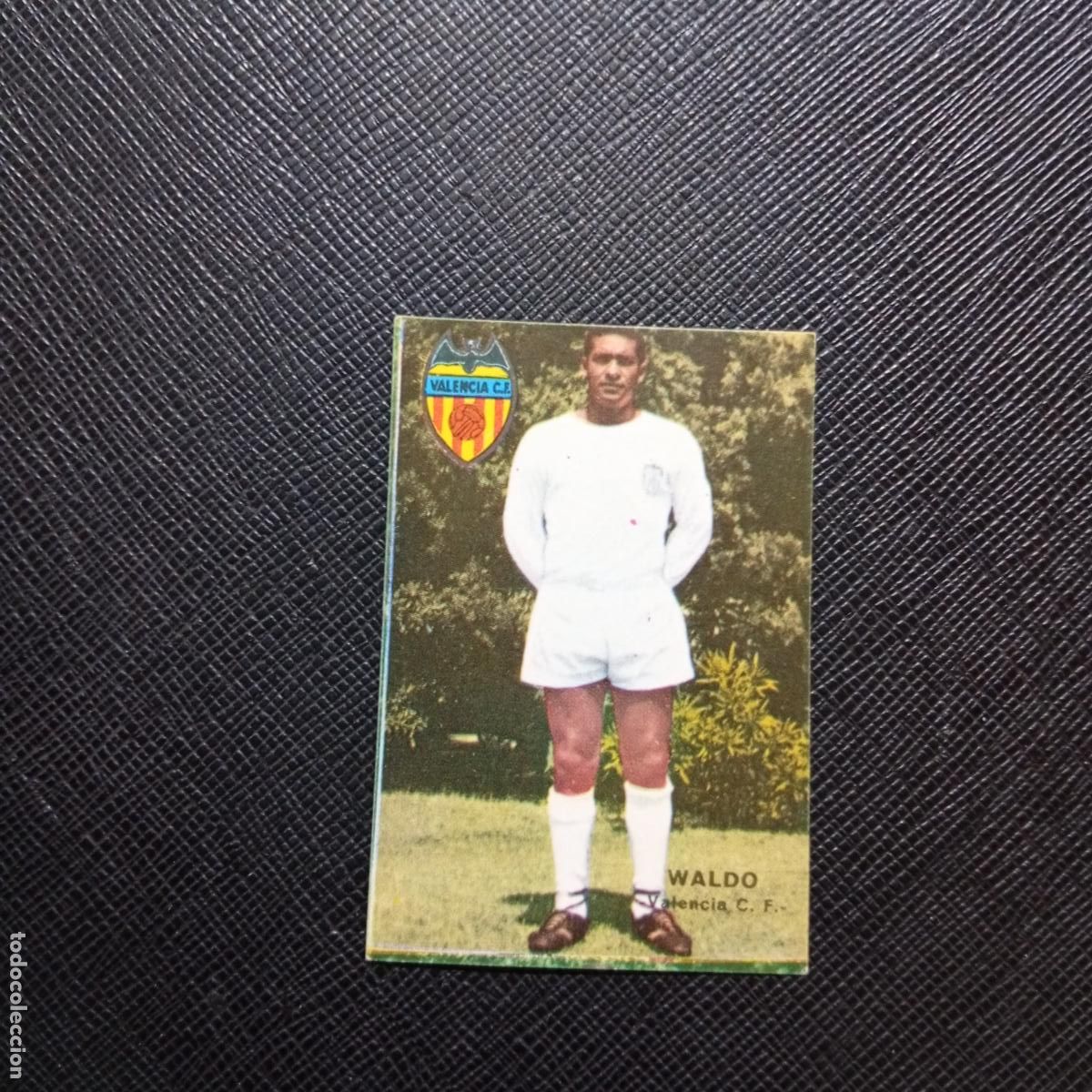 Cromos de f&uacute;tbol: WALDO VALENCIA FHER 1967 1968 CROMO FUTBOL 67 68 LIGA - SIN PEGAR - A194 PG13