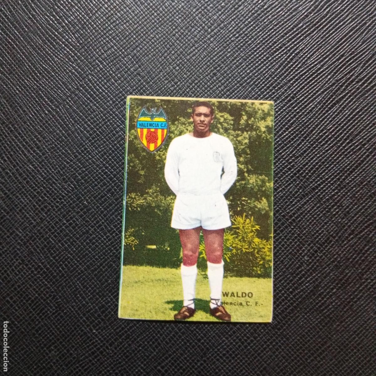 Cromos de f&uacute;tbol: WALDO VALENCIA FHER 1967 1968 CROMO FUTBOL 67 68 LIGA - SIN PEGAR - A194 PG14