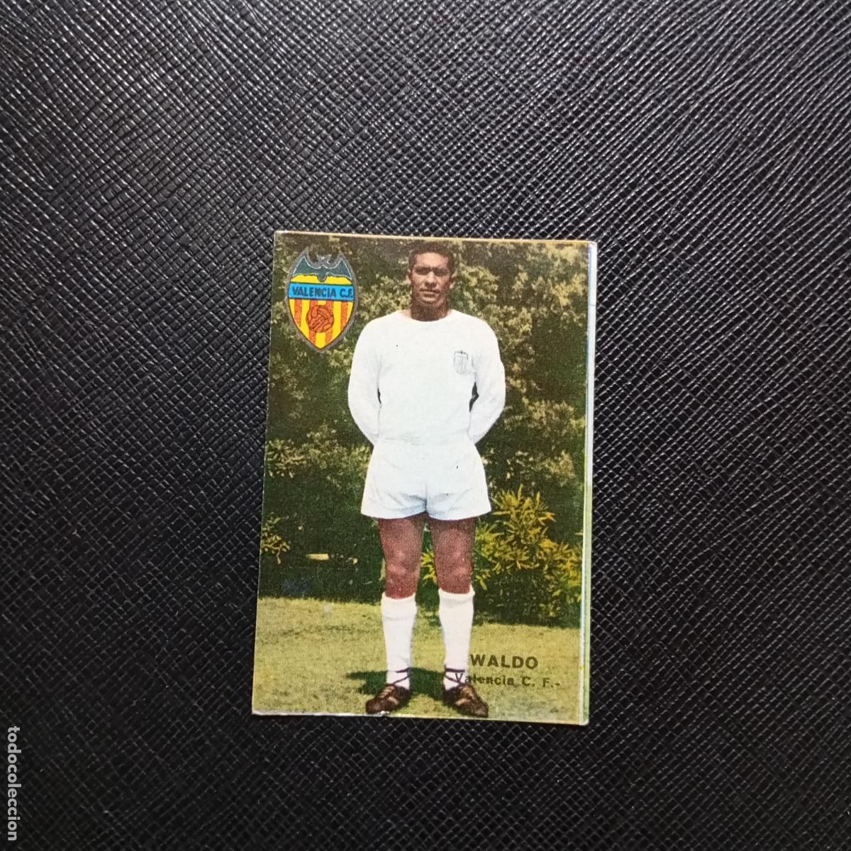 Cromos de f&uacute;tbol: WALDO VALENCIA FHER 1967 1968 CROMO FUTBOL 67 68 LIGA - SIN PEGAR - A194 PG19 B