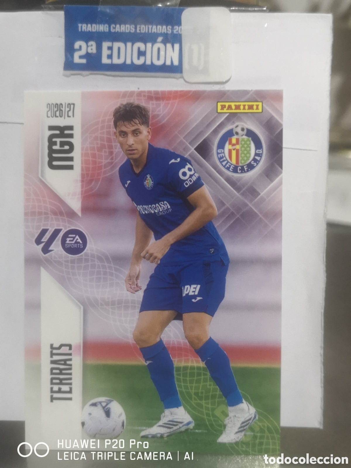 Cromos de f&uacute;tbol: MEGACRACKS 2026 2027 2026 27 TERRATS 193 - GETAFE