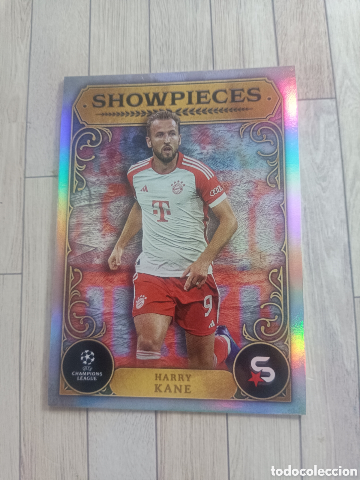 Cromos de f&uacute;tbol: SP-12 HARRY KANE BAYERN MUNICH SHOWPIECES MANCHESTER UNITED TOPPS SUPERSTARS 2023 2024 TOPPS 23 24