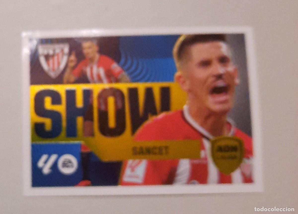 Cromos de f&uacute;tbol: Sancet n&deg;12 Show Athletic Club de Bilbao Este Panini 2023-24