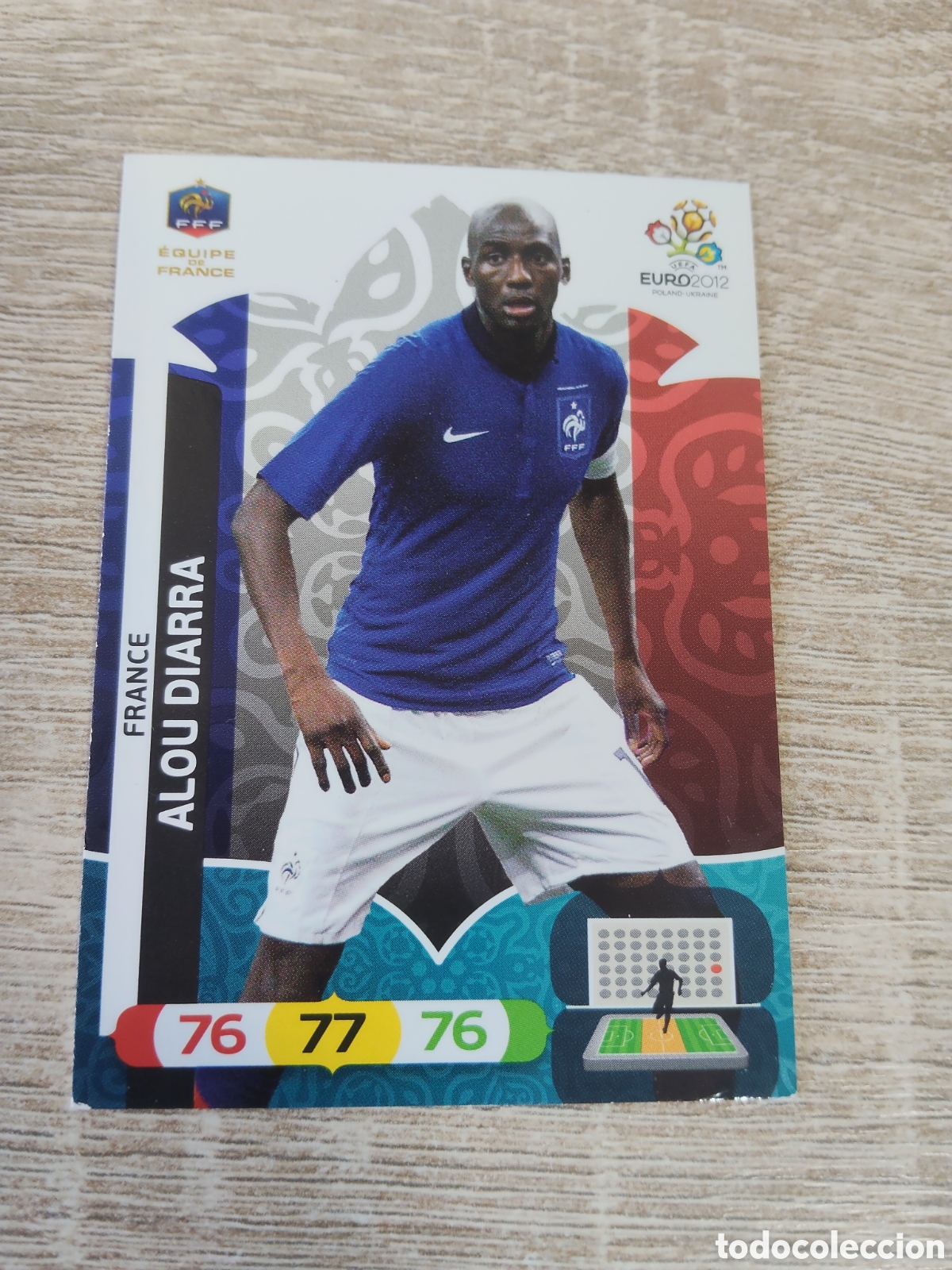 Cromos de Futebol: Panini Adrenalyn euro 2012 Alou Diarra Francia