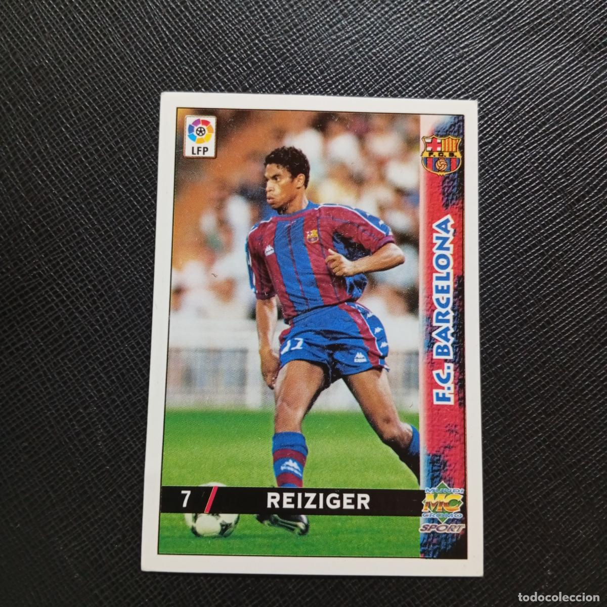 Cromos de f&uacute;tbol: 7 REIZIGER BARCELONA MUNDICROMO 1998 1999 CROMO FUTBOL LIGA 98 99 - A218 PG1