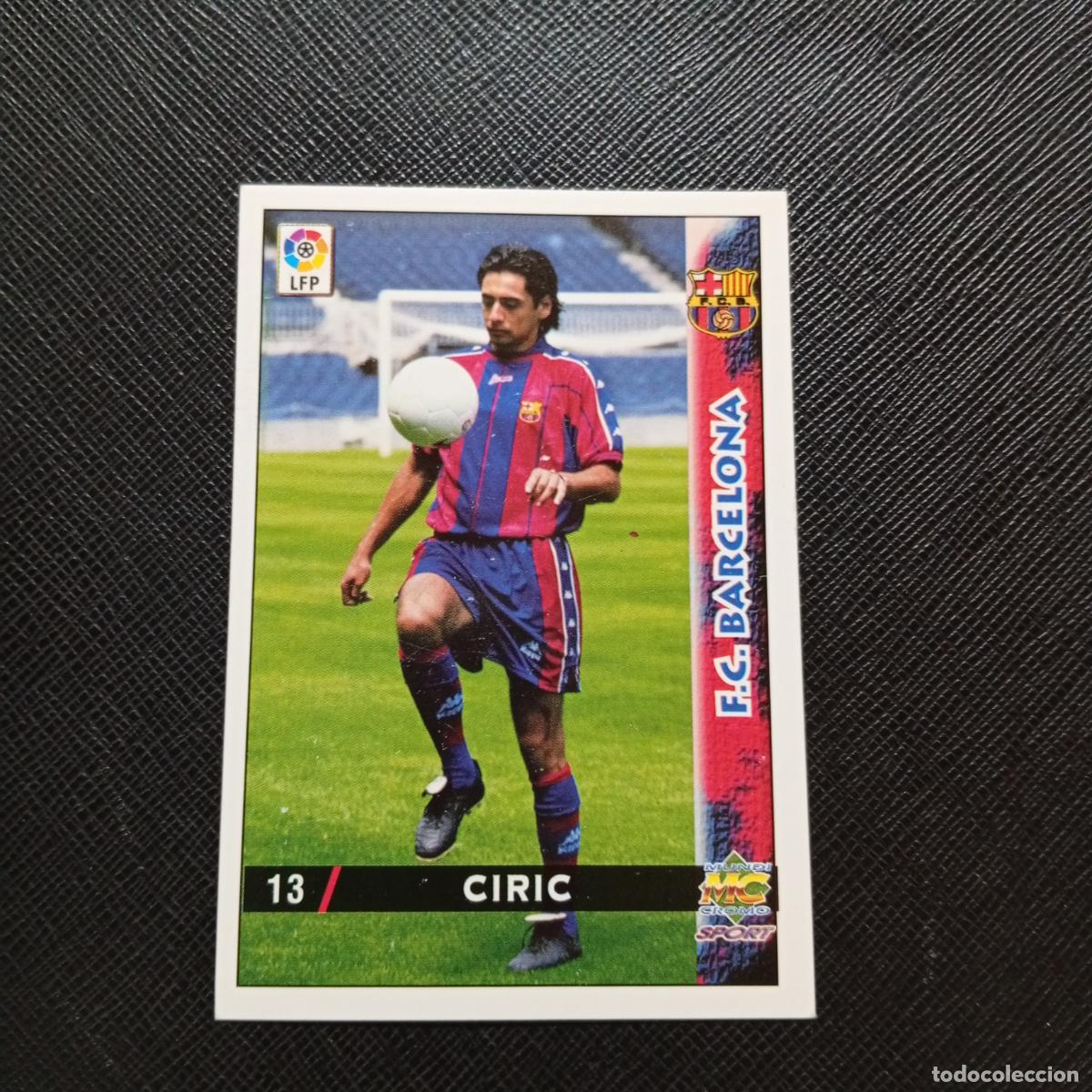 Football Stickers: 13 CIRIC BARCELONA MUNDICROMO 1998 1999 CROMO FUTBOL LIGA 98 99 - A218 PG2