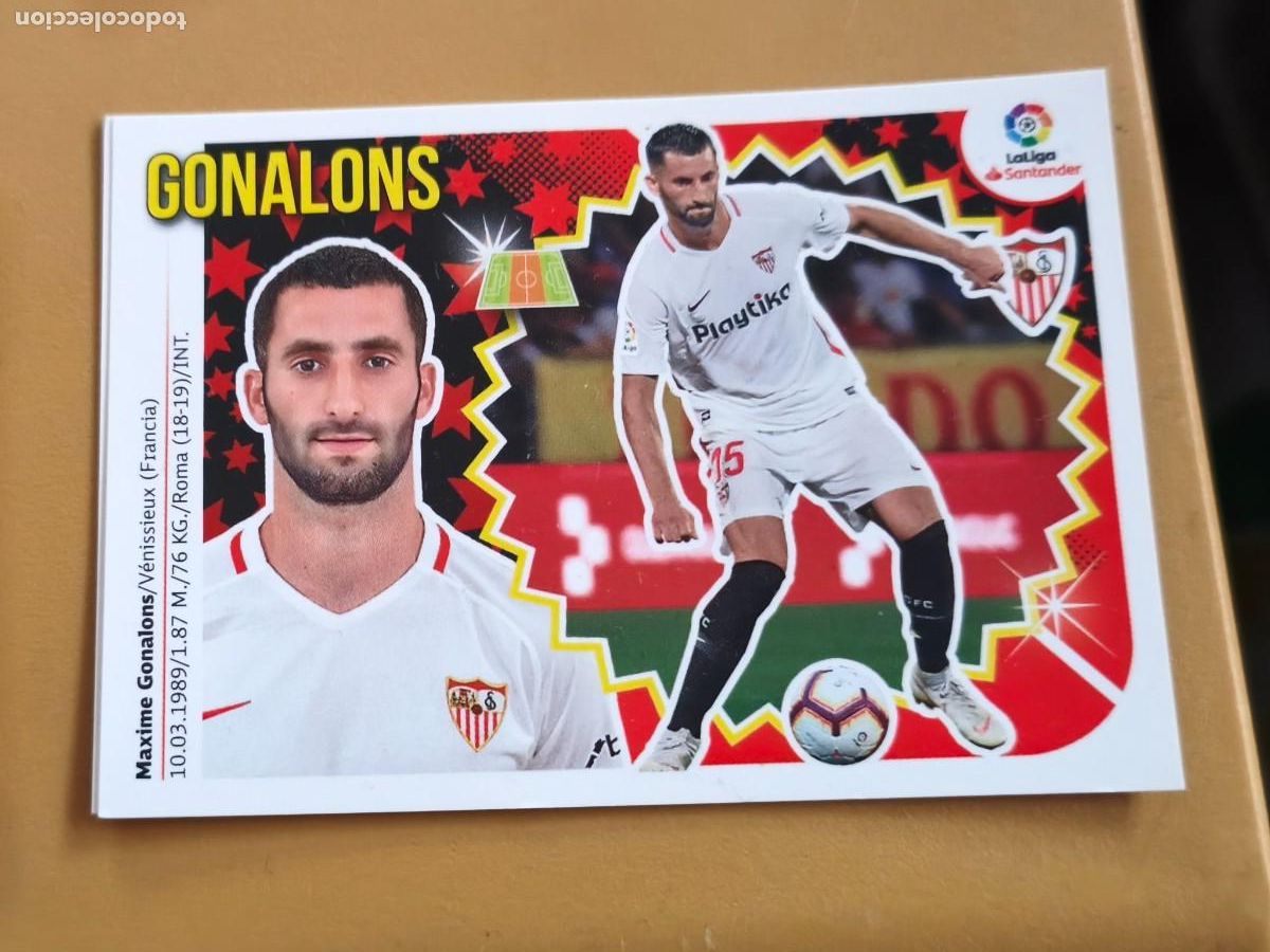 Football Stickers: gonalons, 2018 19 coloca