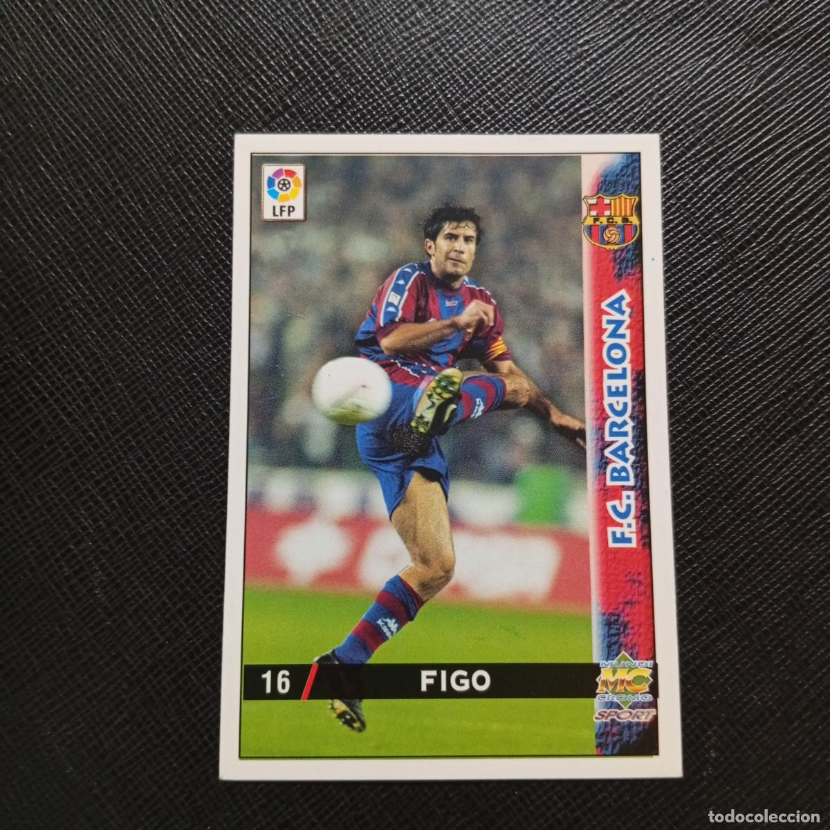 Cromos de f&uacute;tbol: 16 FIGO BARCELONA MUNDICROMO 1998 1999 CROMO FUTBOL LIGA 98 99 - A218 PG2