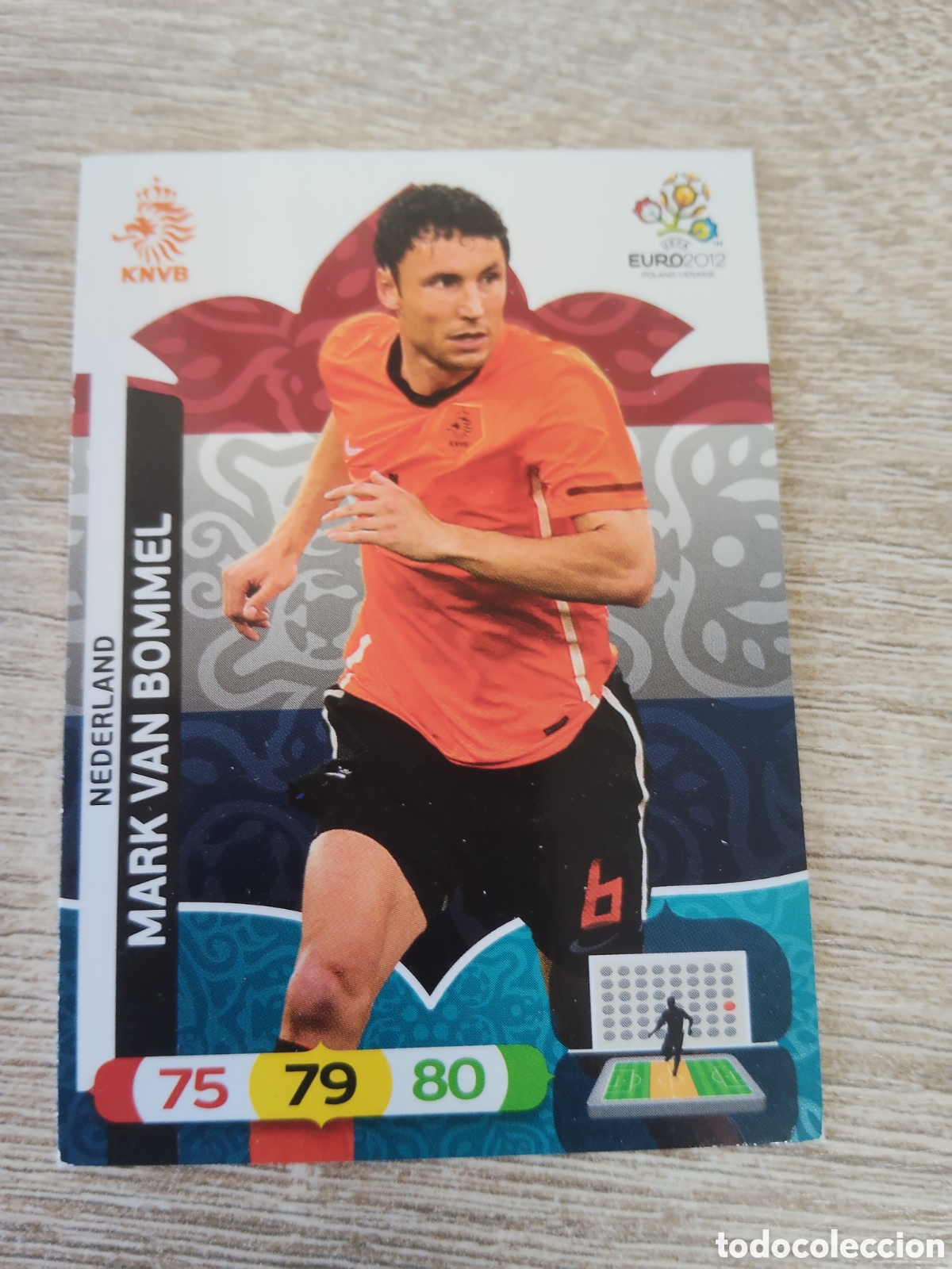 Cromos de f&uacute;tbol: Panini Adrenalyn euro 2012 Mark Van Bommel Holanda