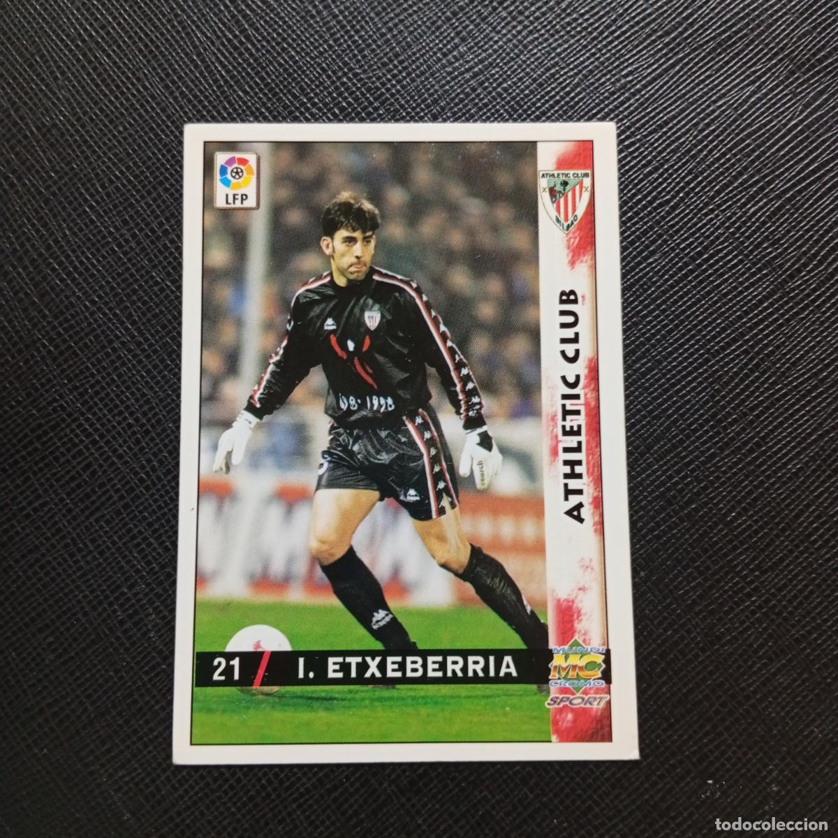 Cromos de f&uacute;tbol: 21 I ETXEBERRIA BILBAO MUNDICROMO 1998 1999 CROMO FUTBOL LIGA 98 99 - A218 PG3
