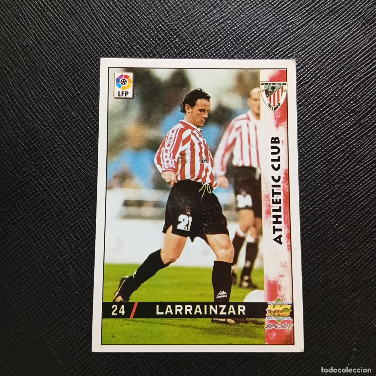 Cromos de f&uacute;tbol: 24 LARRAINZAR BILBAO MUNDICROMO 1998 1999 CROMO FUTBOL LIGA 98 99 - A218 PG3