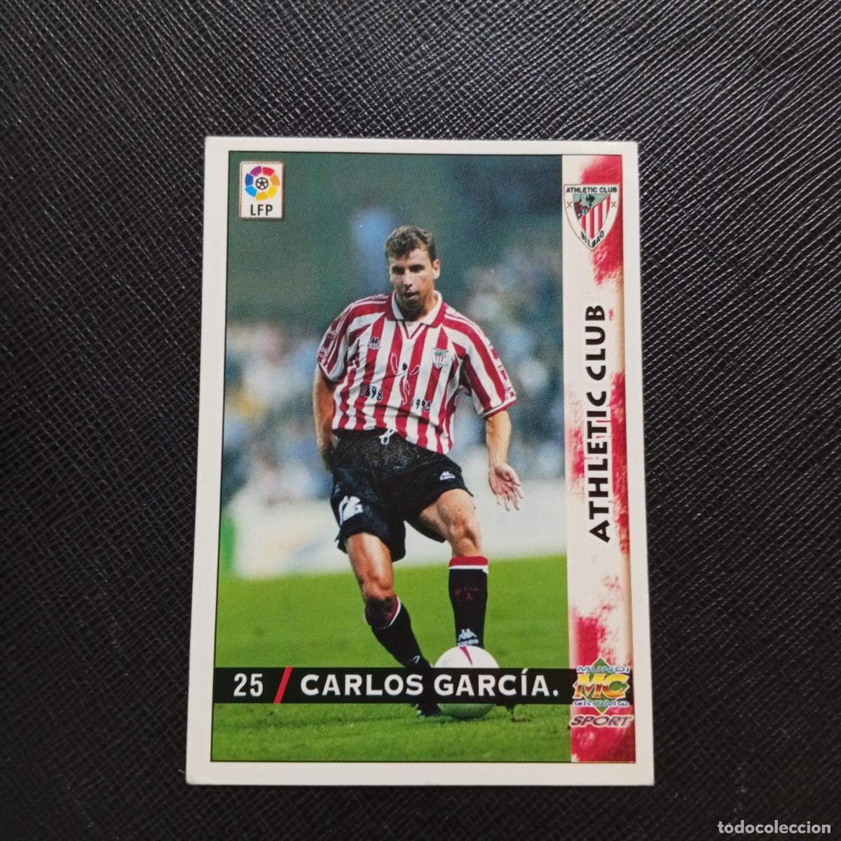 Football Stickers: 25 CARLOS GARCIA BILBAO MUNDICROMO 1998 1999 CROMO FUTBOL LIGA 98 99 - A218 PG3