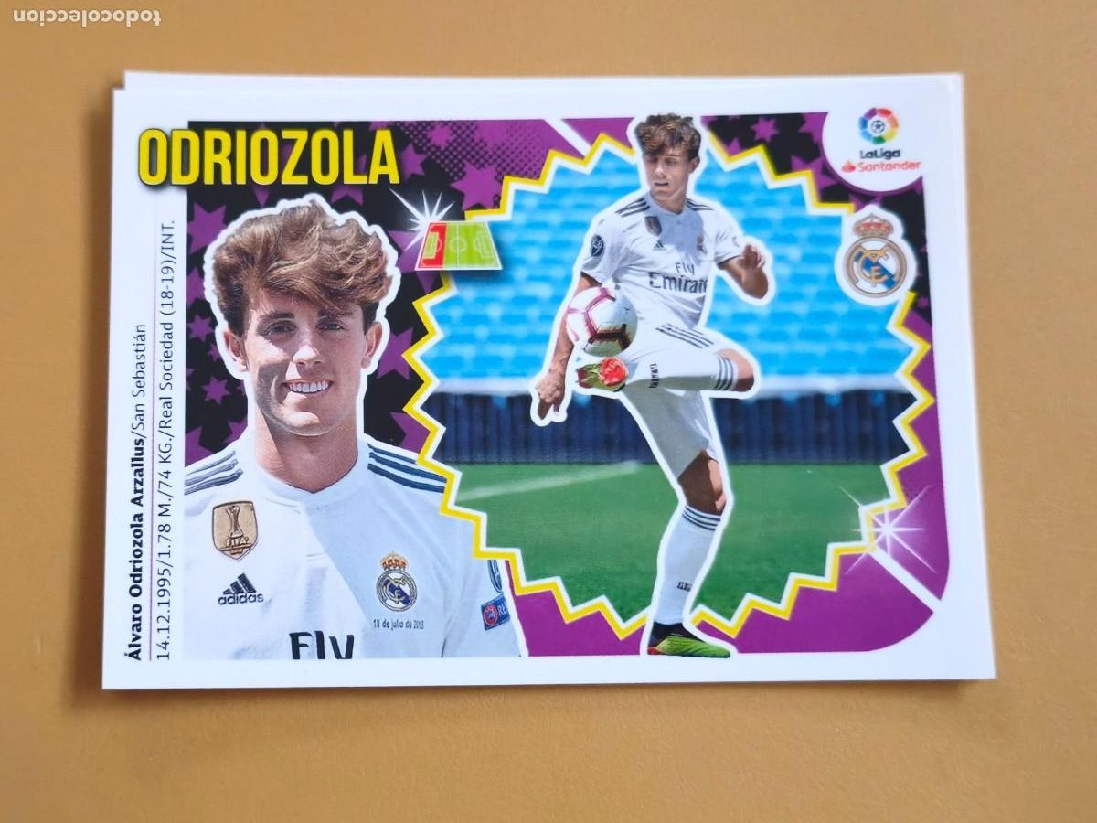 Cromos de f&uacute;tbol: odriozola, 2018 19 ultimos fichajes