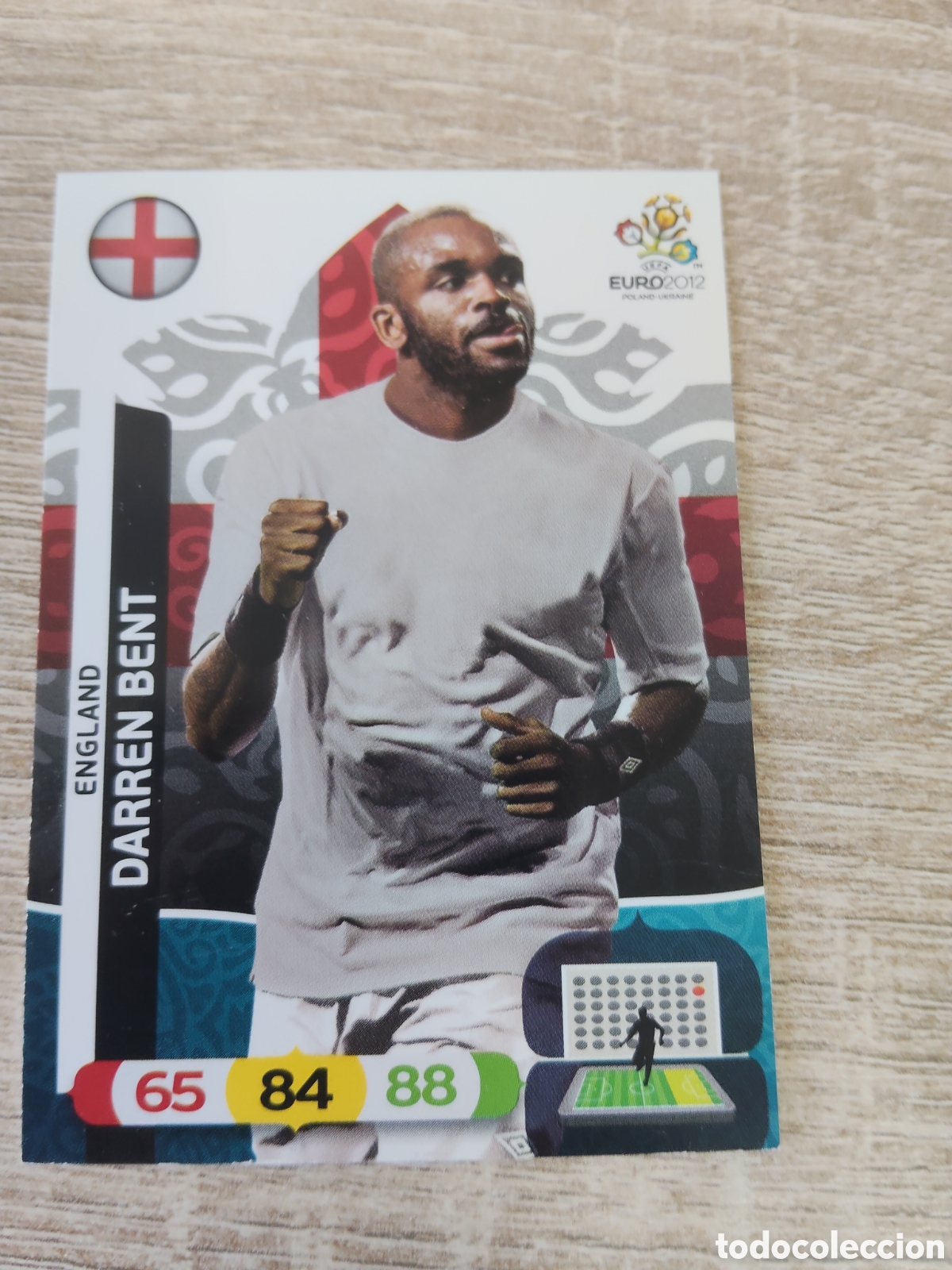 Cromos de f&uacute;tbol: Panini Adrenalyn euro 2012 Darren Brent Inglaterra