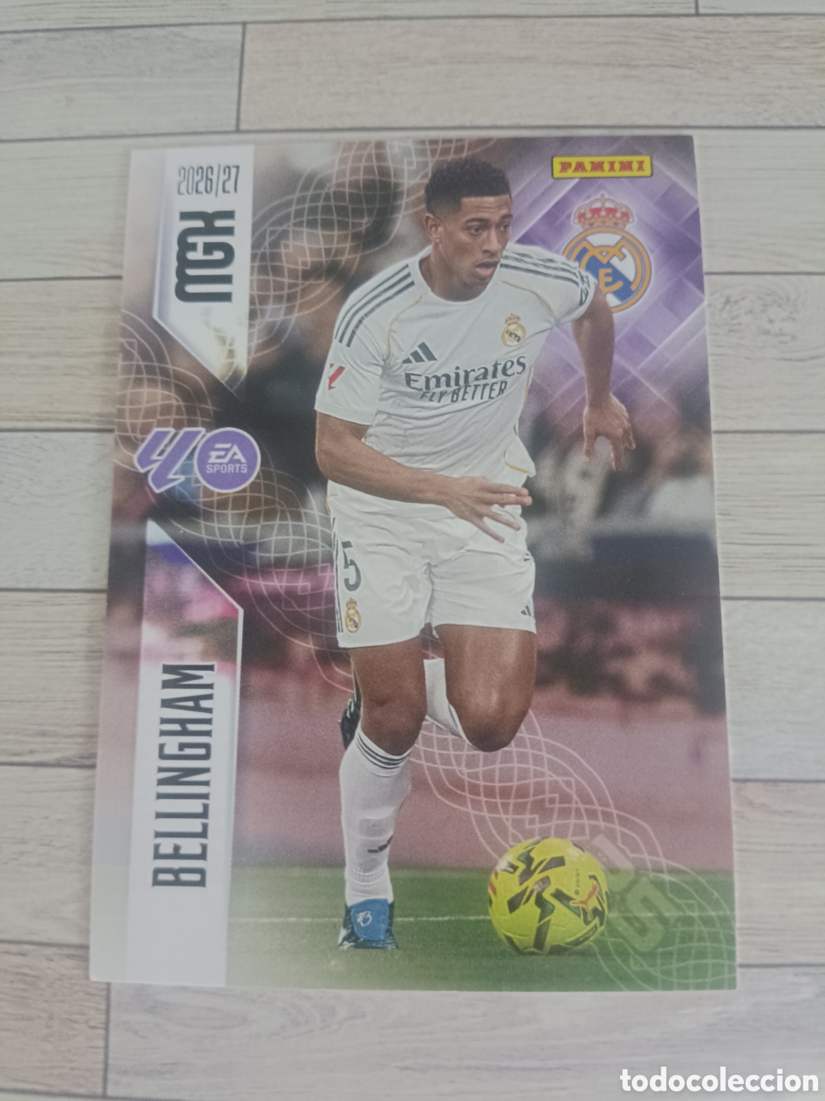 Cromos de f&uacute;tbol: 228 JUDE BELLINGHAM REAL MADRID MEGACRACKS MGK 26 27 PANINI 2026 2027