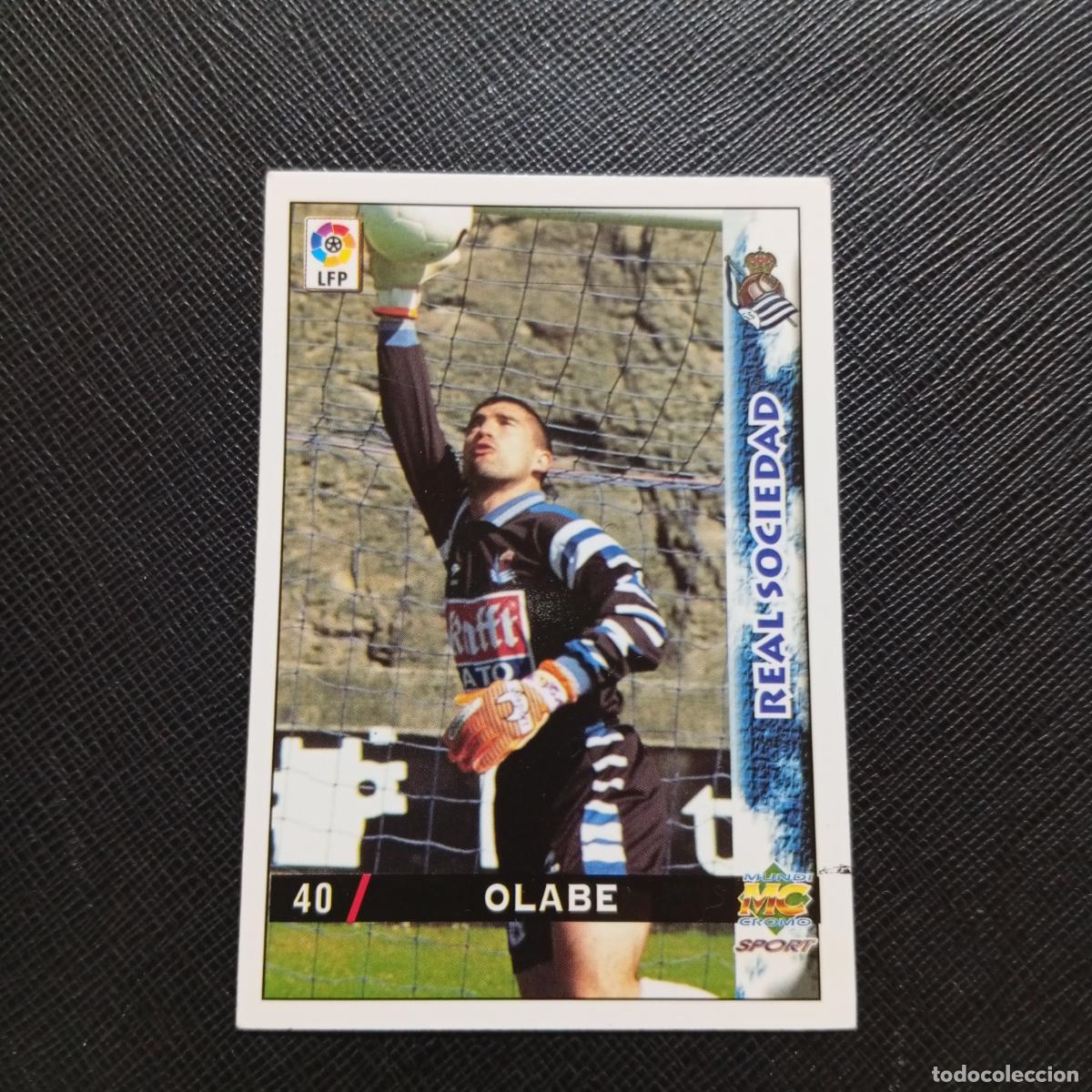 Cromos de f&uacute;tbol: 40 OLABE REAL SOCIEDAD MUNDICROMO 1998 1999 CROMO FUTBOL LIGA 98 99 - A218 PG5