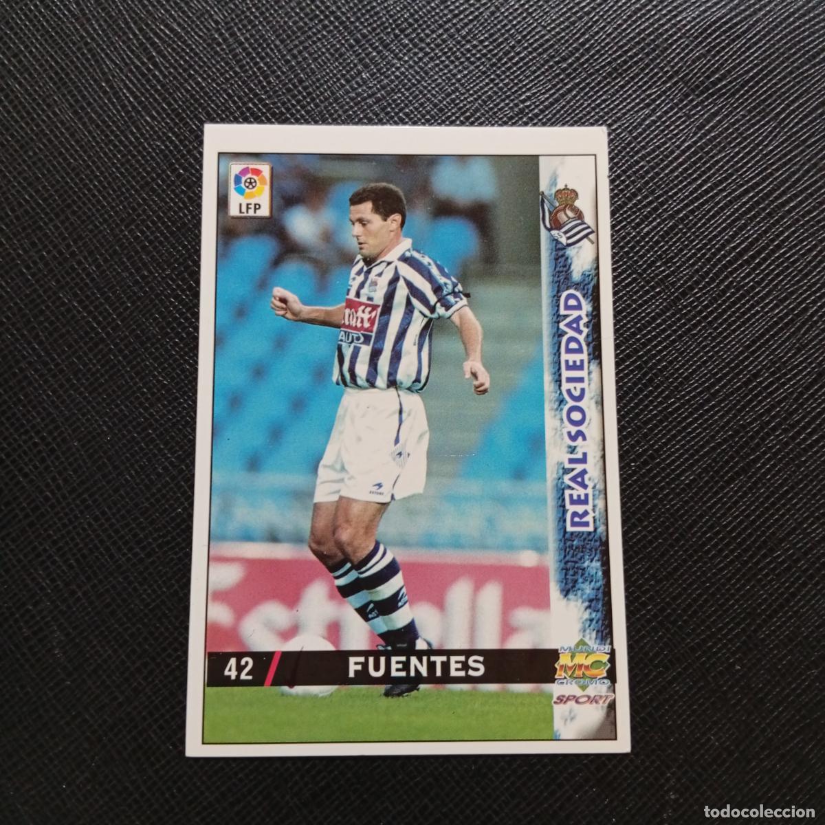 Cromos de f&uacute;tbol: 42 FUENTES REAL SOCIEDAD MUNDICROMO 1998 1999 CROMO FUTBOL LIGA 98 99 - A218 PG5