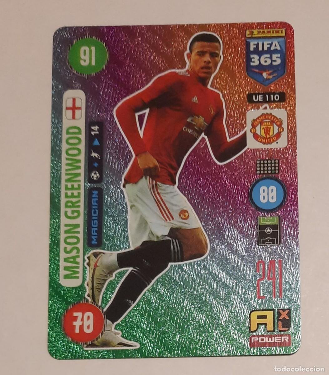 Cartes &agrave; collectionner de Football: Mason Greenwood Magician #UE110 Manchester City 2020-2021