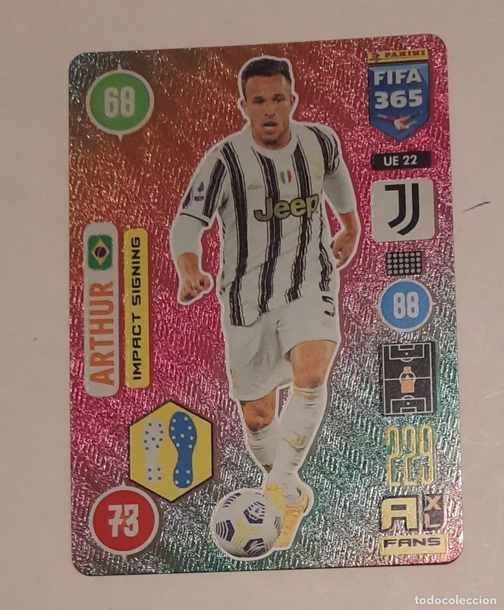 Cromos de f&uacute;tbol: Arthur Impact signing #UE22 Juventus 2020-2021