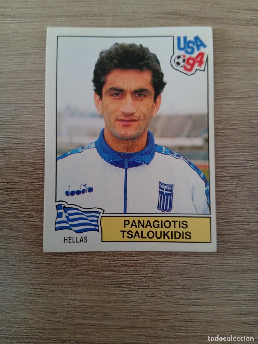 Cromos de f&uacute;tbol: PANAGIOTIS TSALOUKIDIS 272 GRECIA MUNDIAL USA 94 1994 SIN PEGAR NUNCA PEGADO PANINI
