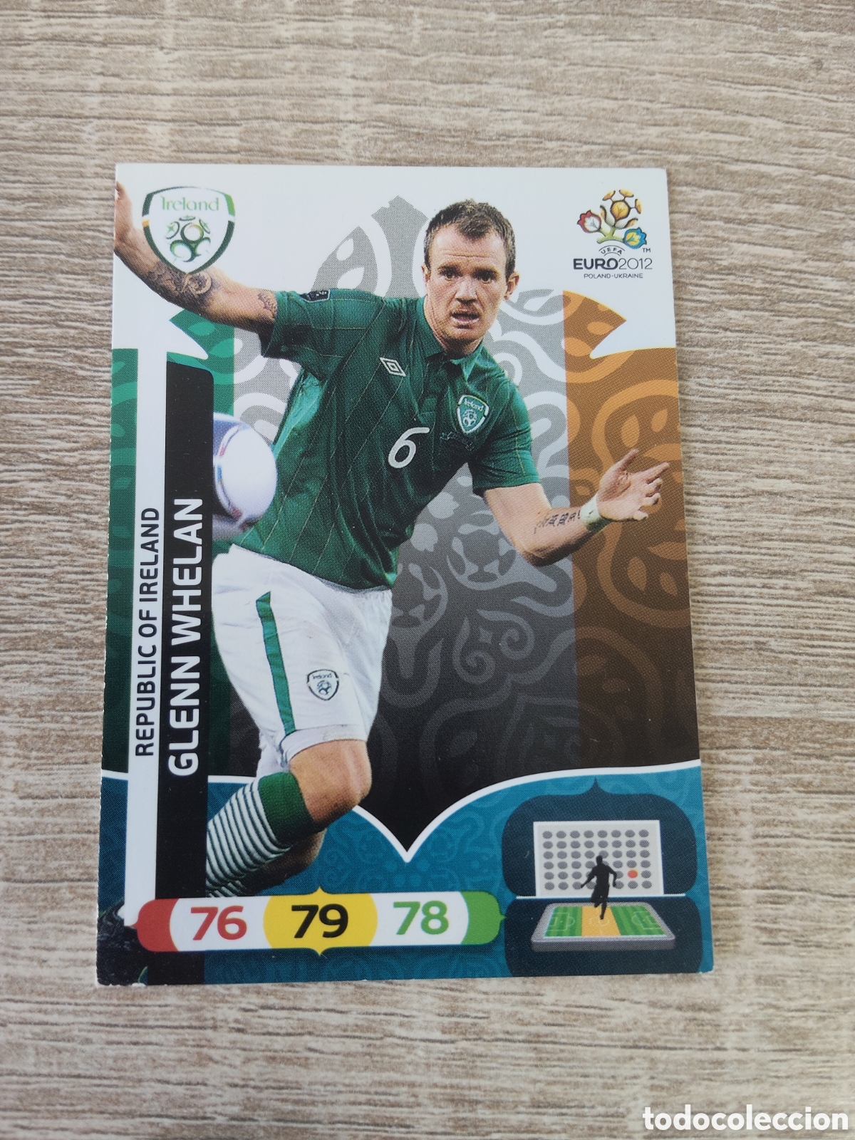 Cromos de f&uacute;tbol: Panini Adrenalyn euro 2012 Glenn Whelan Irlanda