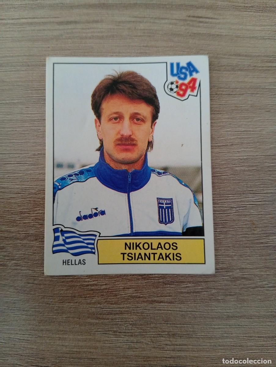 Figurine di Calcio: NIKOLAOS TSIANTAKIS 276 GRECIA MUNDIAL USA 94 1994 SIN PEGAR NUNCA PEGADO PANINI