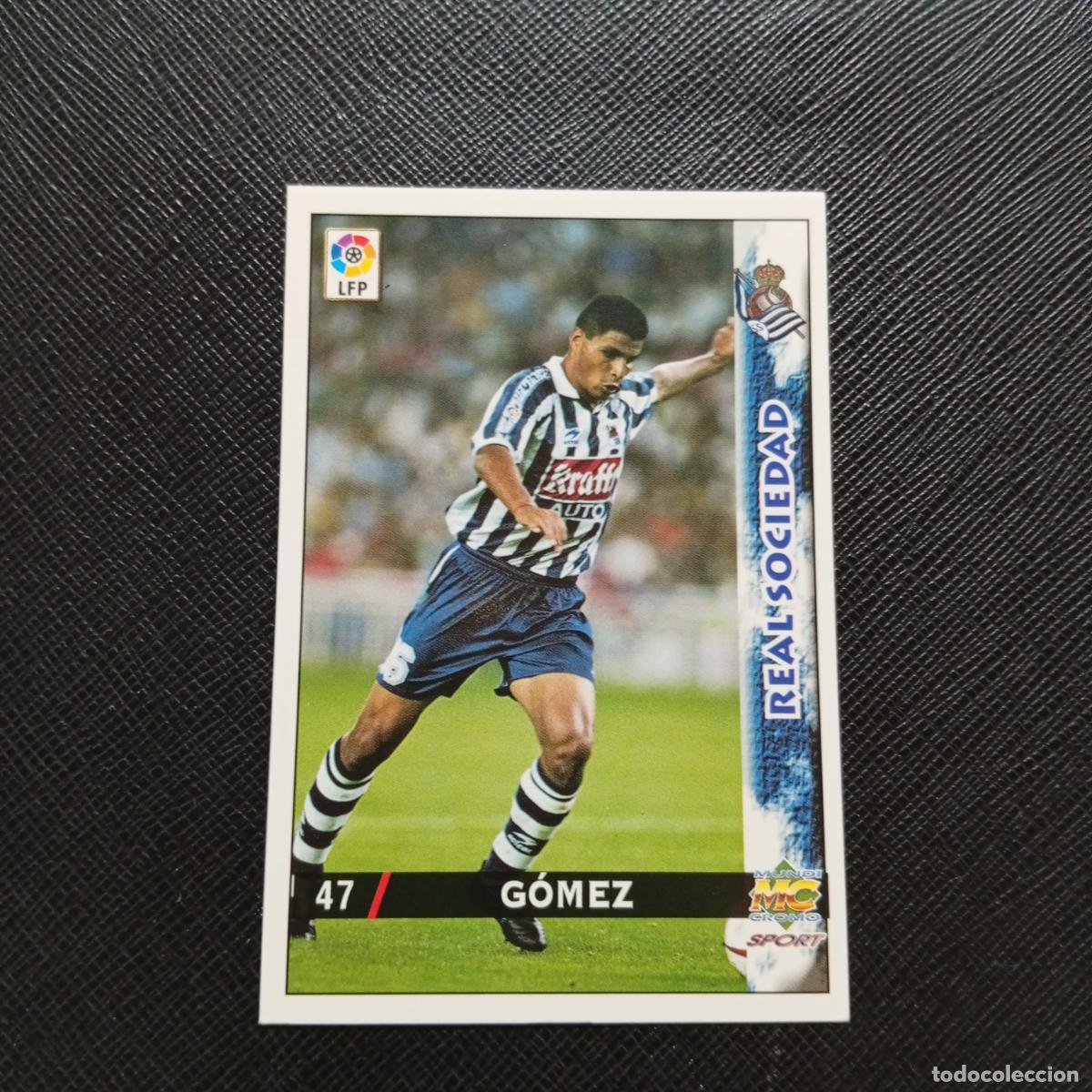 Cromos de f&uacute;tbol: 47 GOMEZ REAL SOCIEDAD MUNDICROMO 1998 1999 CROMO FUTBOL LIGA 98 99 - A218 PG6